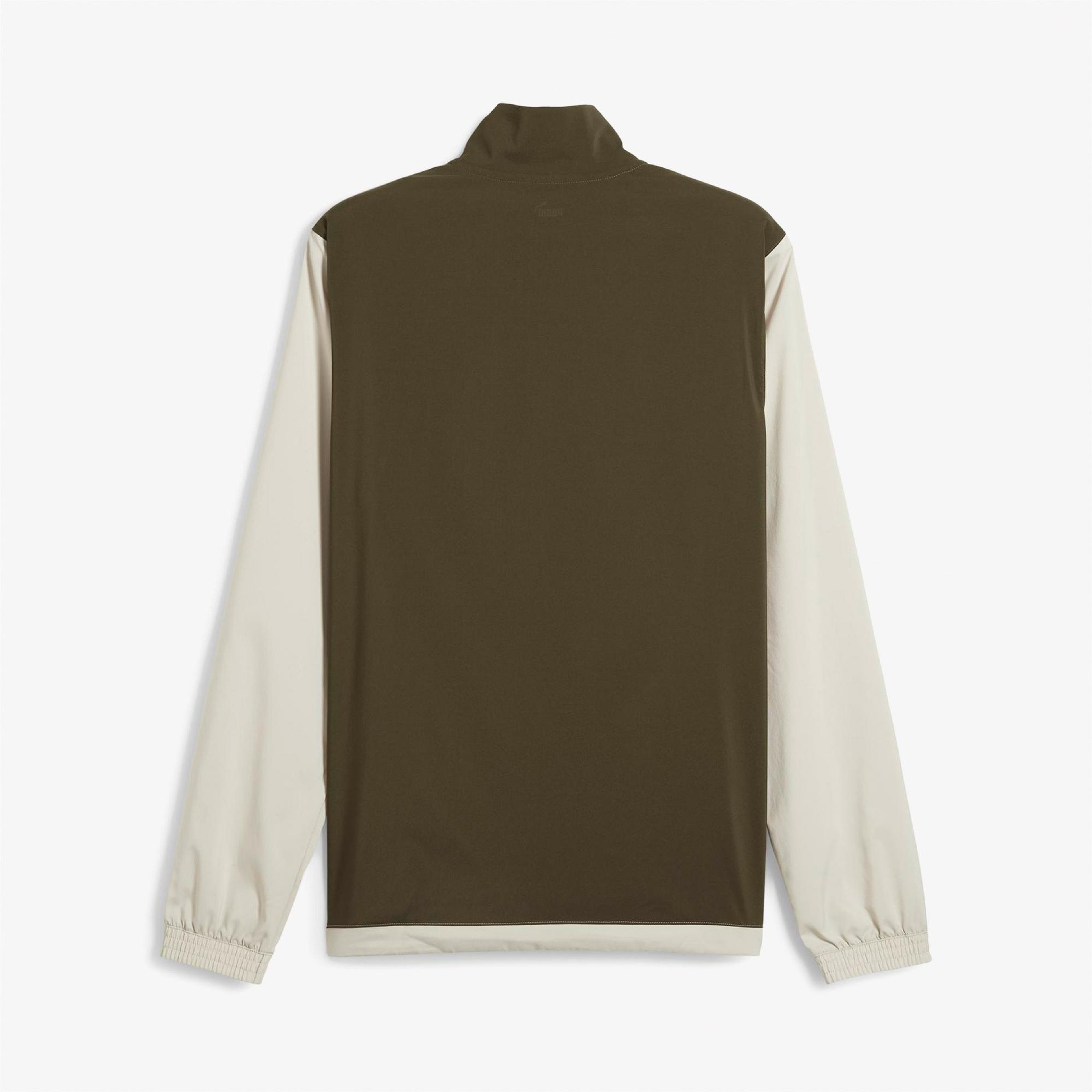 Puma Sherpa Zipped Waterproof Erkek Yeşil Günlük Ceket