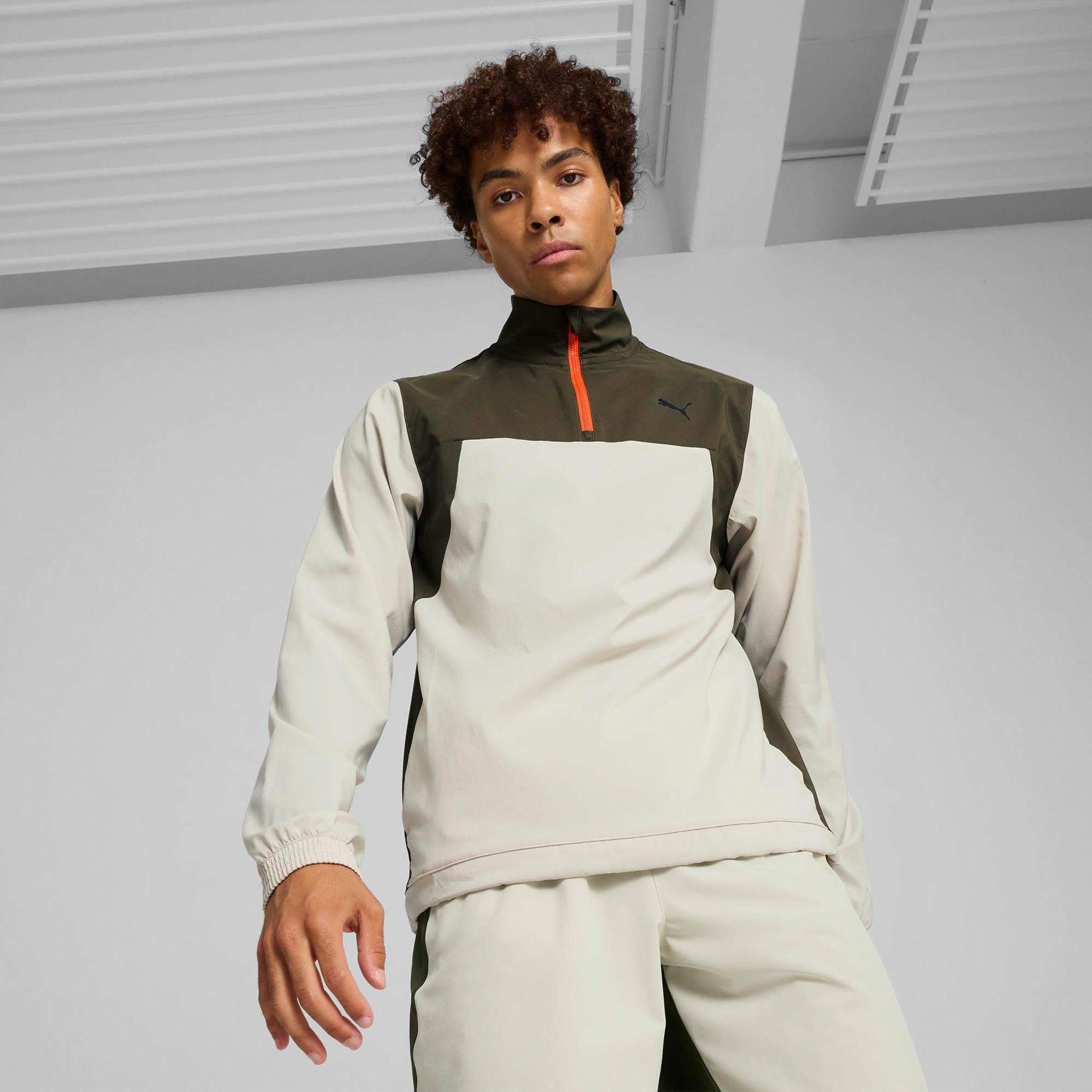 Puma Sherpa Zipped Waterproof Erkek Yeşil Günlük Ceket