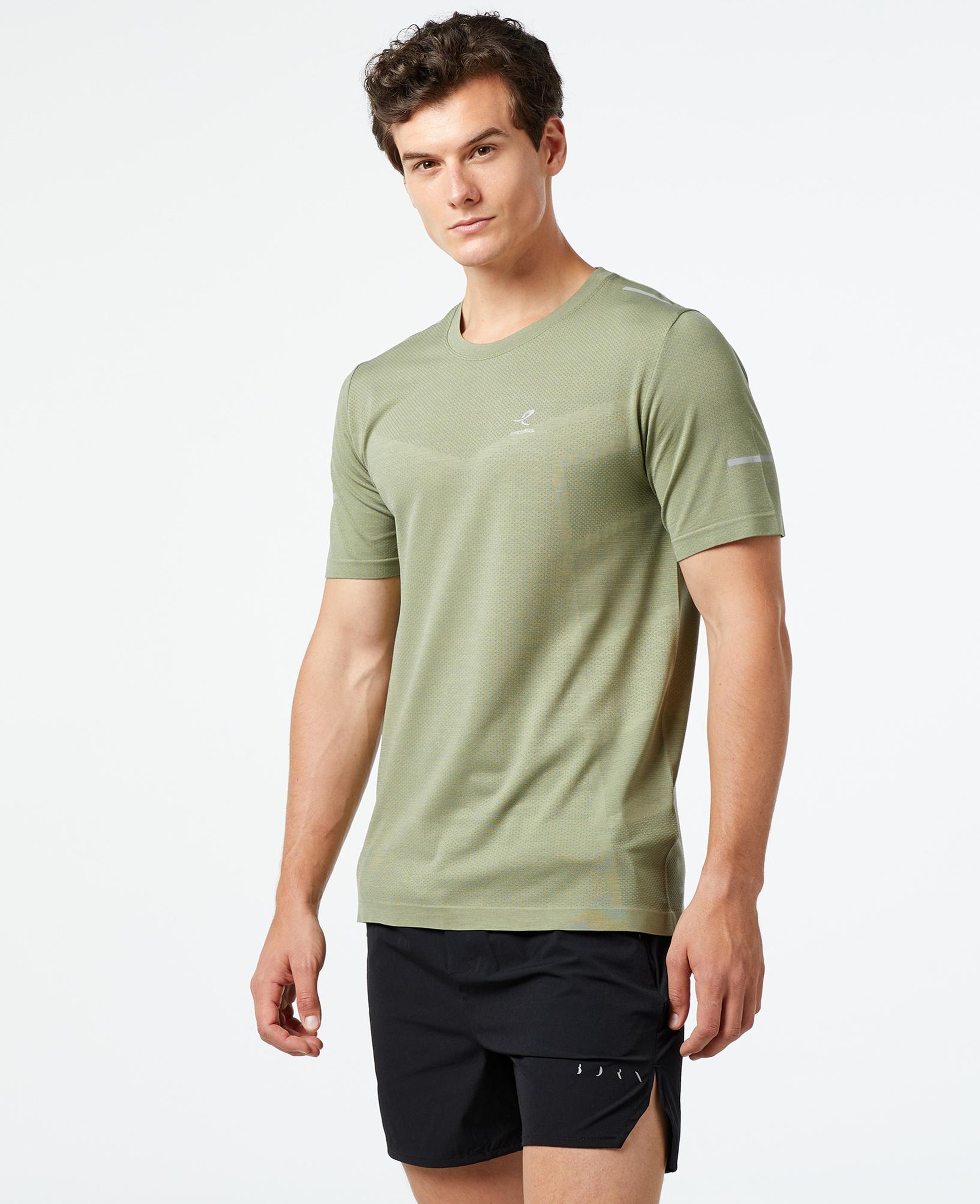 Energetics Tayeb Erkek Yeşil Antrenman T-Shirt