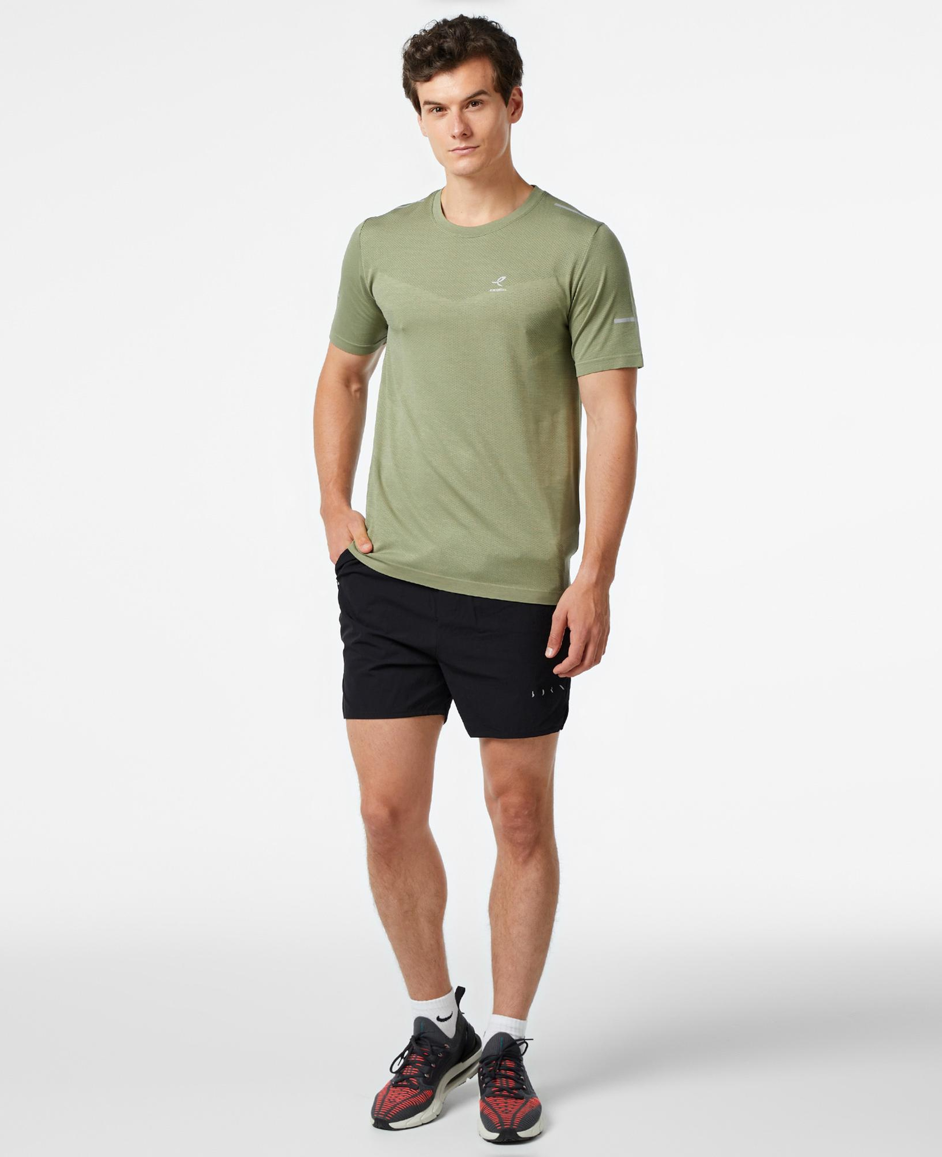 Energetics Tayeb Erkek Yeşil Antrenman T-Shirt