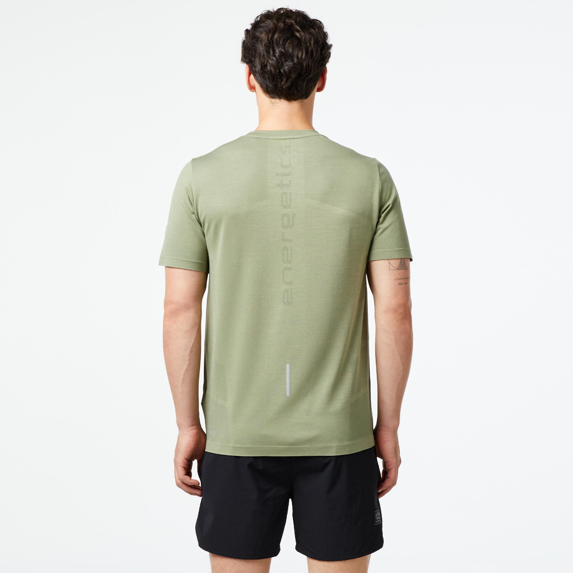 Energetics Tayeb Erkek Yeşil Antrenman T-Shirt