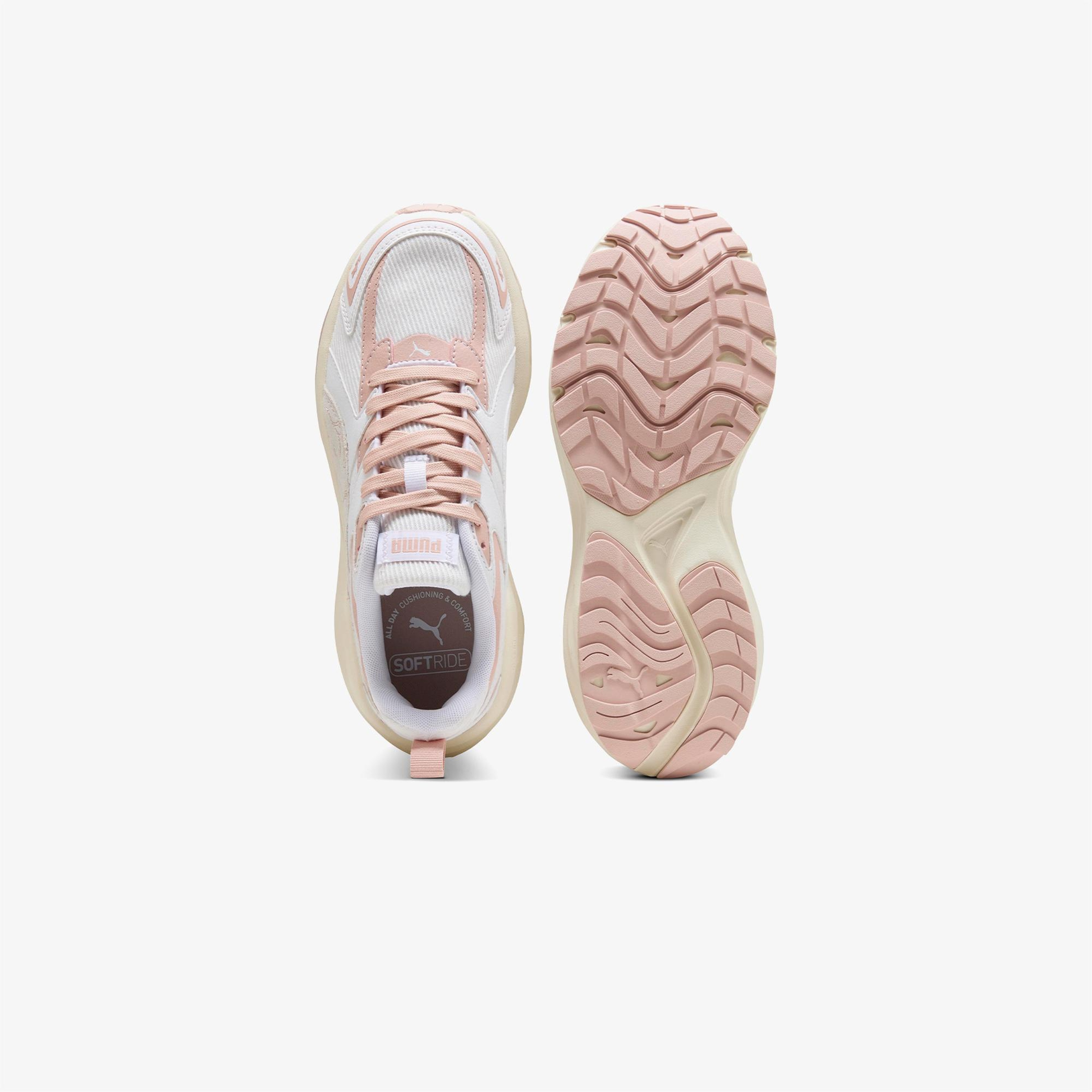 Puma Hypnotic Ls Crafted Flowers Kadın Beyaz Spor Ayakkabı