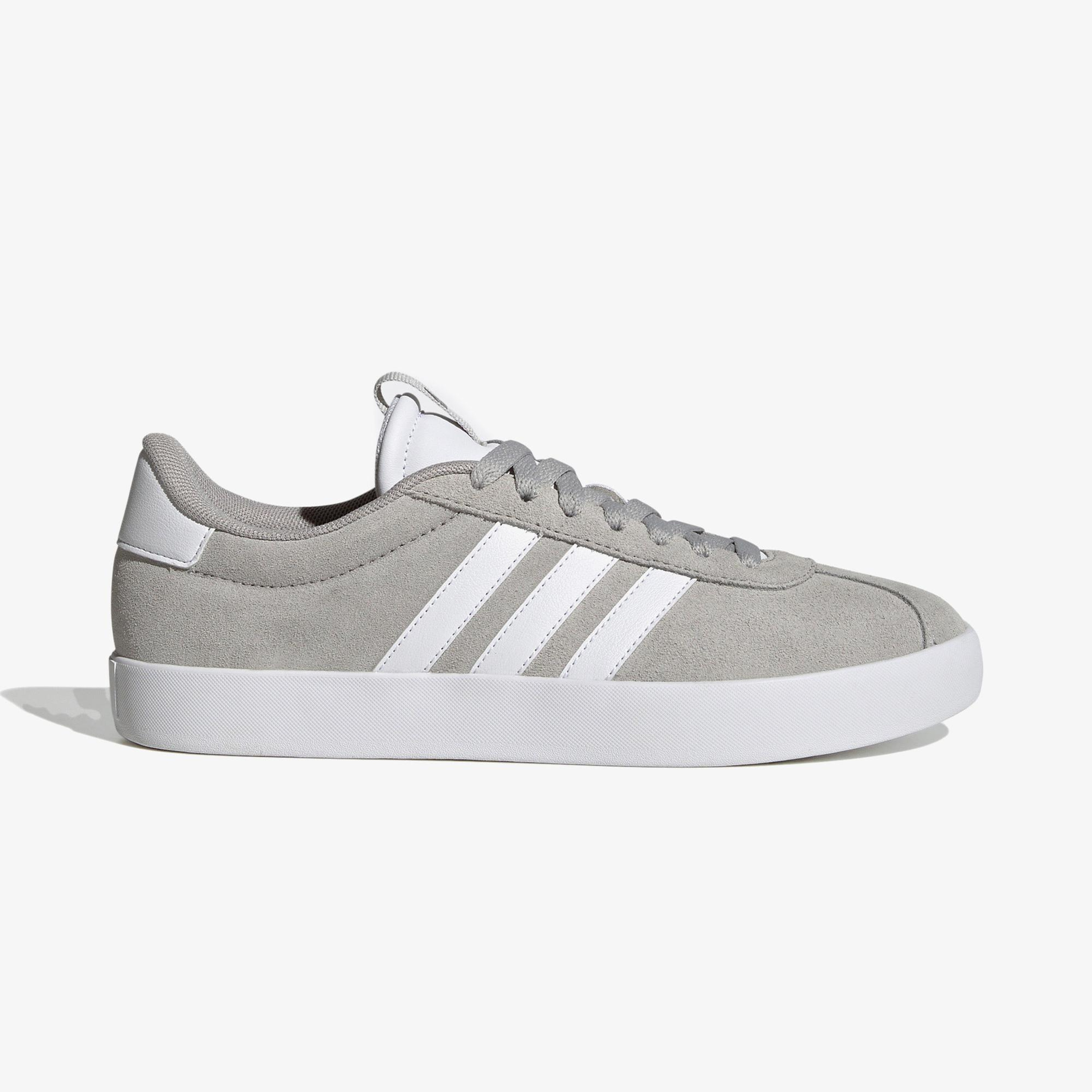 adidas VL Court 3.0 Kadın Gri Spor Ayakkabı