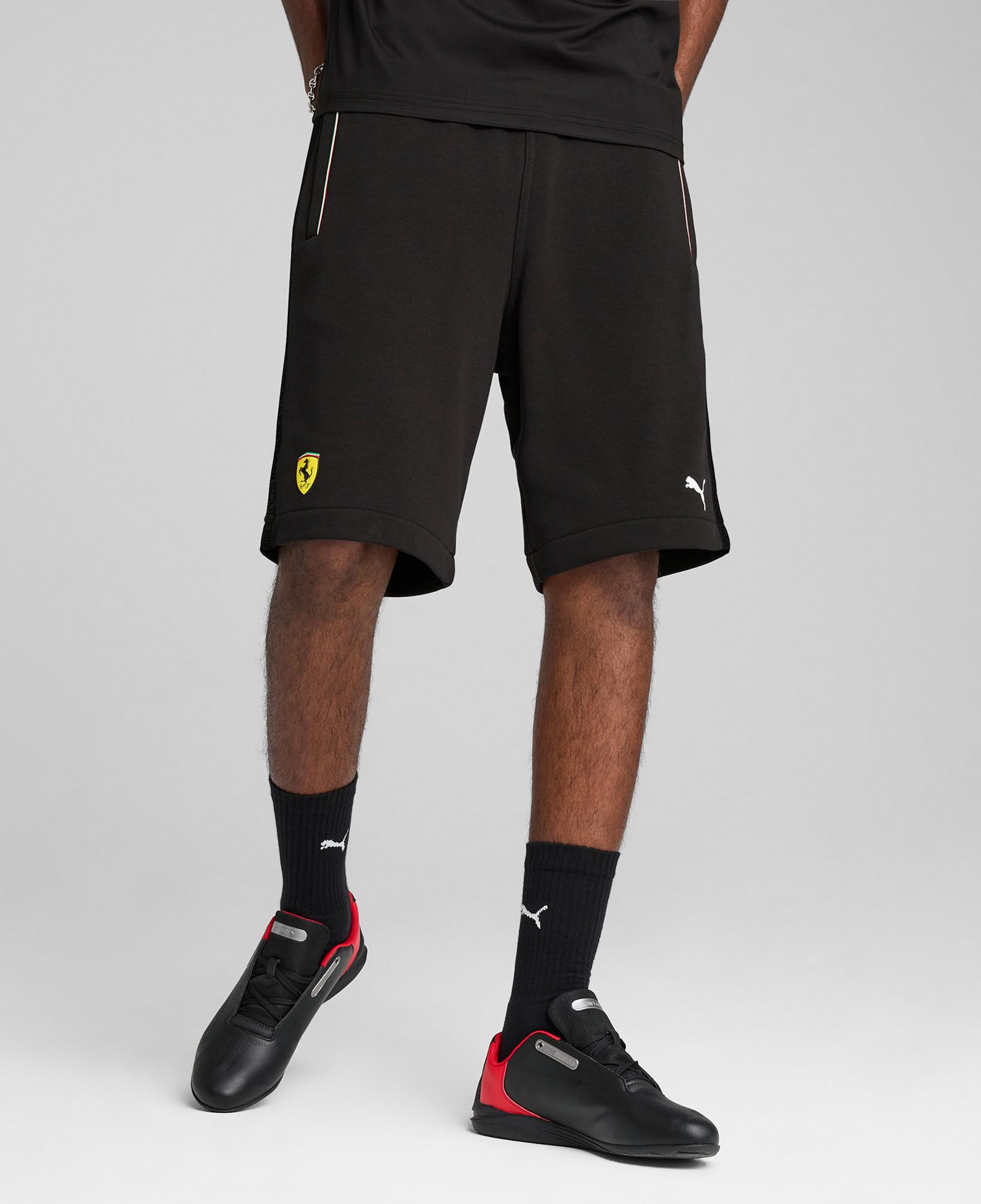 Puma Ferrari Race Sweat Erkek Siyah Şort