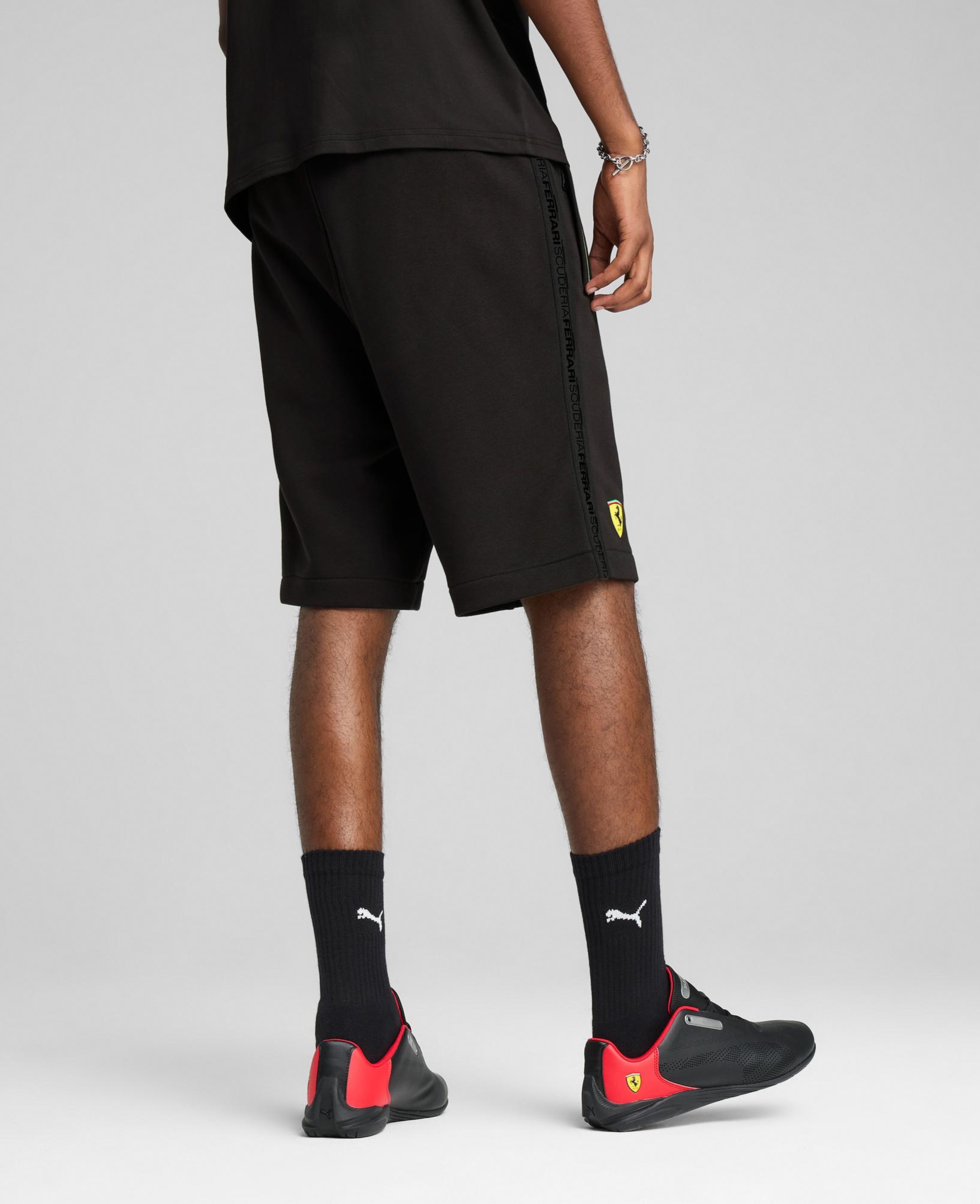 Puma Ferrari Race Sweat Erkek Siyah Şort