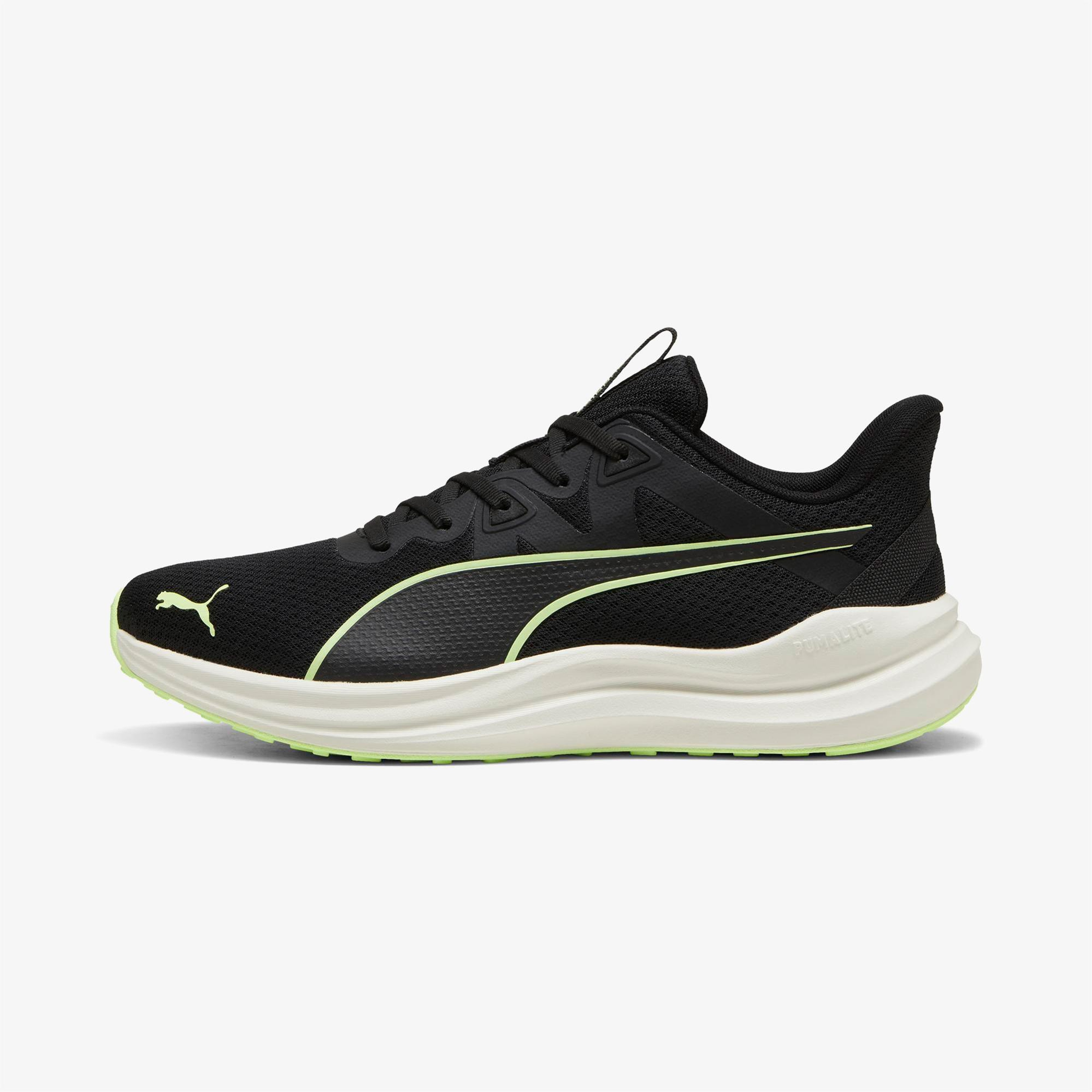 Puma Reflect Lite Unisex Siyah Koşu Ayakkabısı