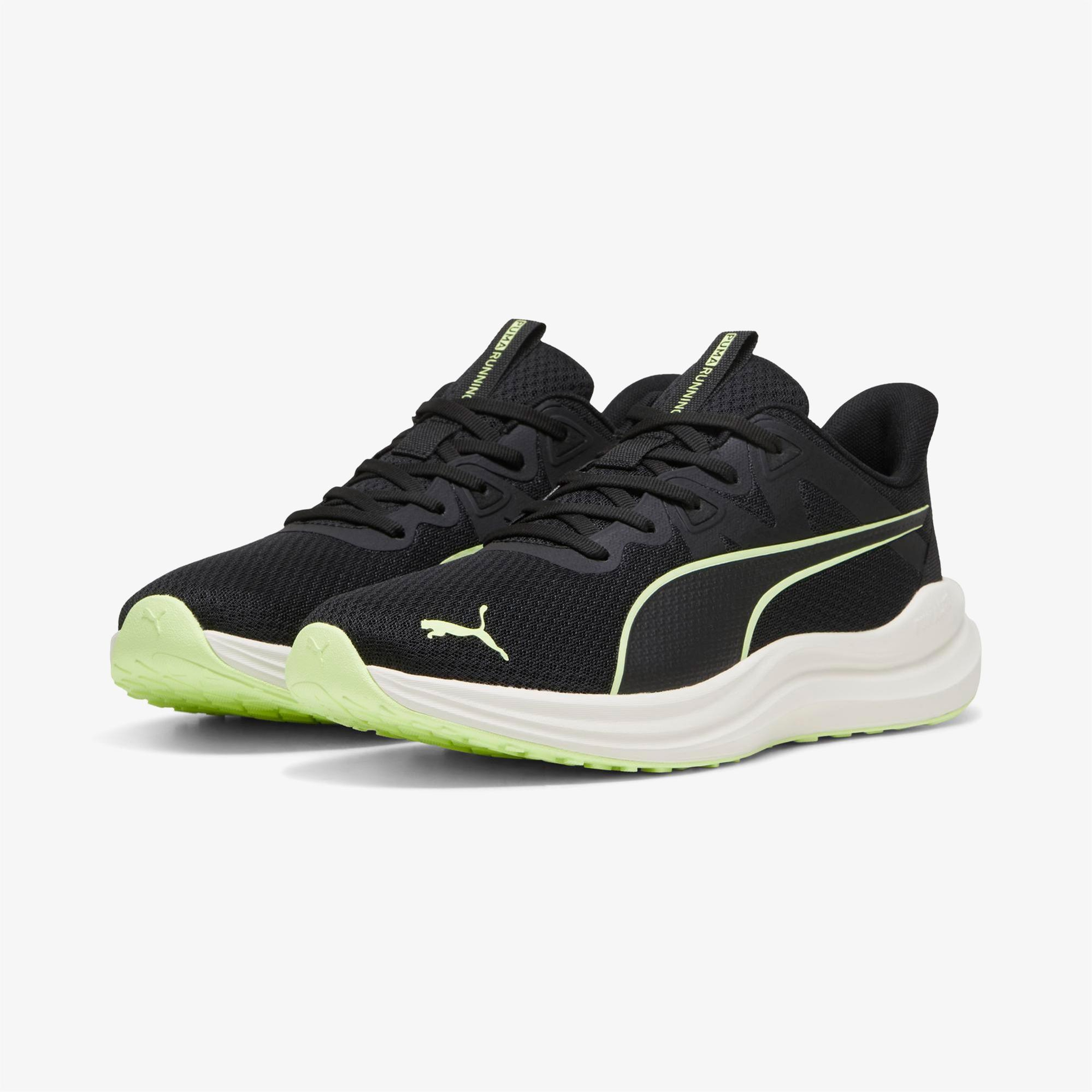 Puma Reflect Lite Unisex Siyah Koşu Ayakkabısı