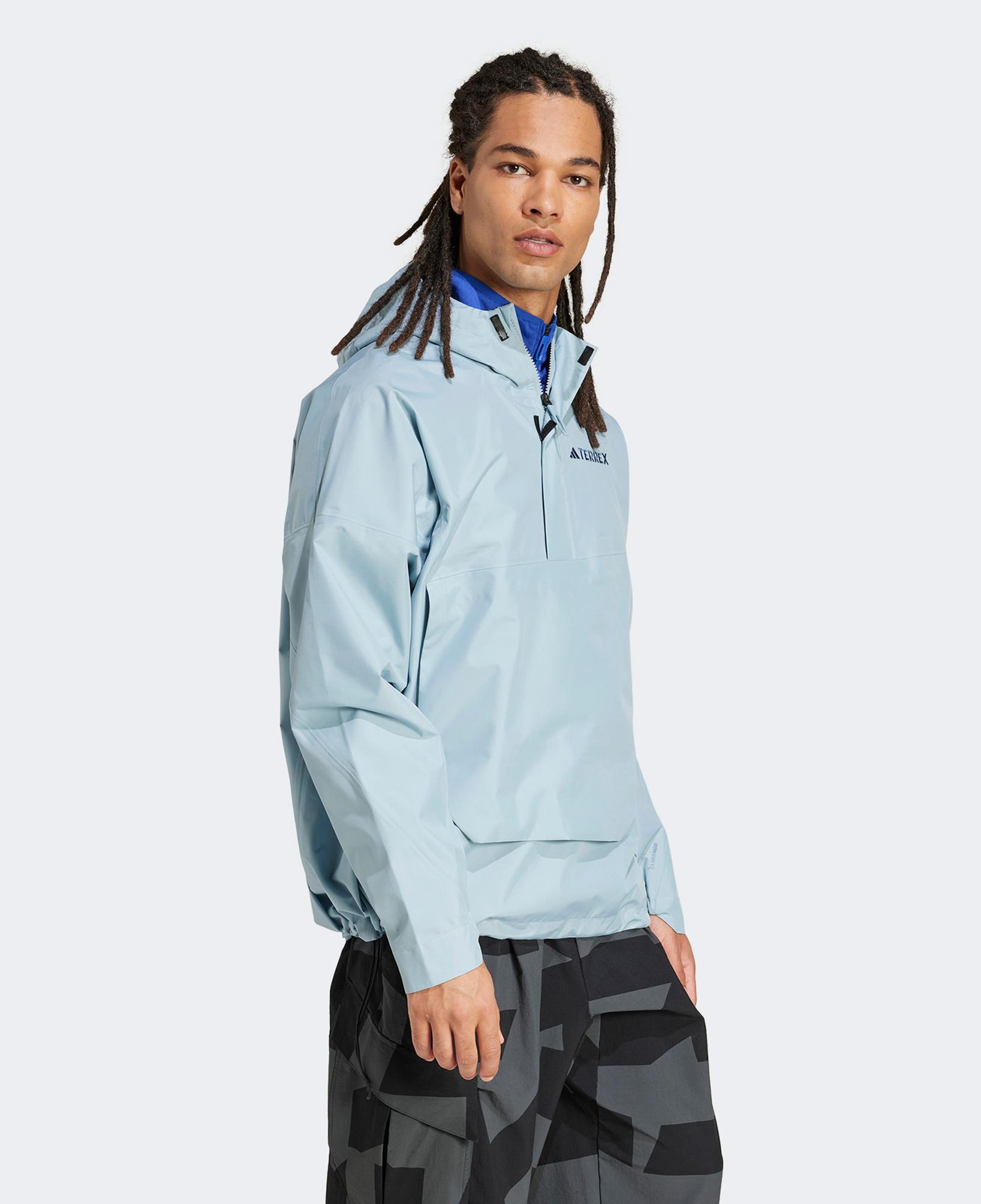 adidas Terrex Xploric 2.5L Climaproof Anorak Erkek Gri Outdoor Mont