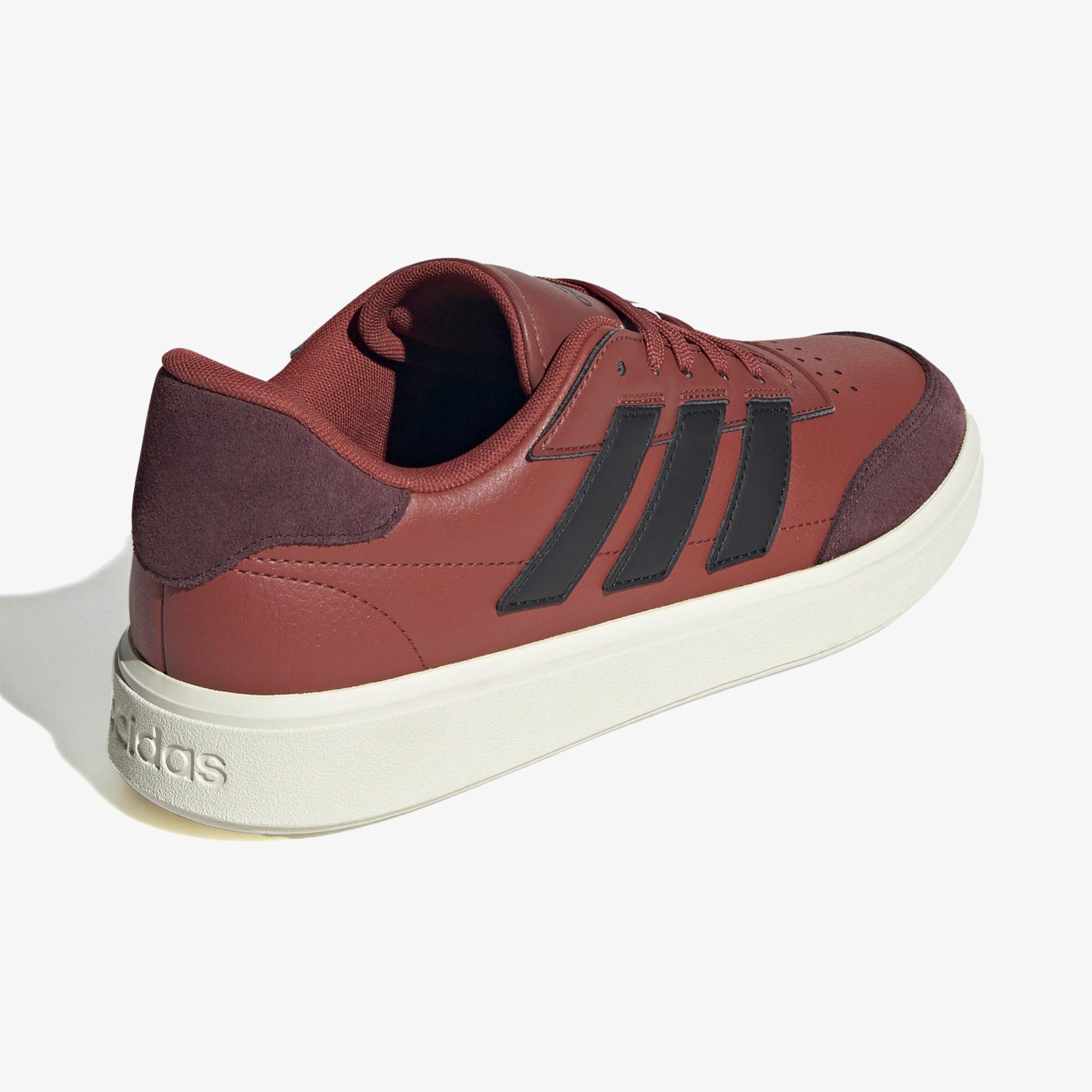adidas Courtblock Erkek Bordo Spor Ayakkabı