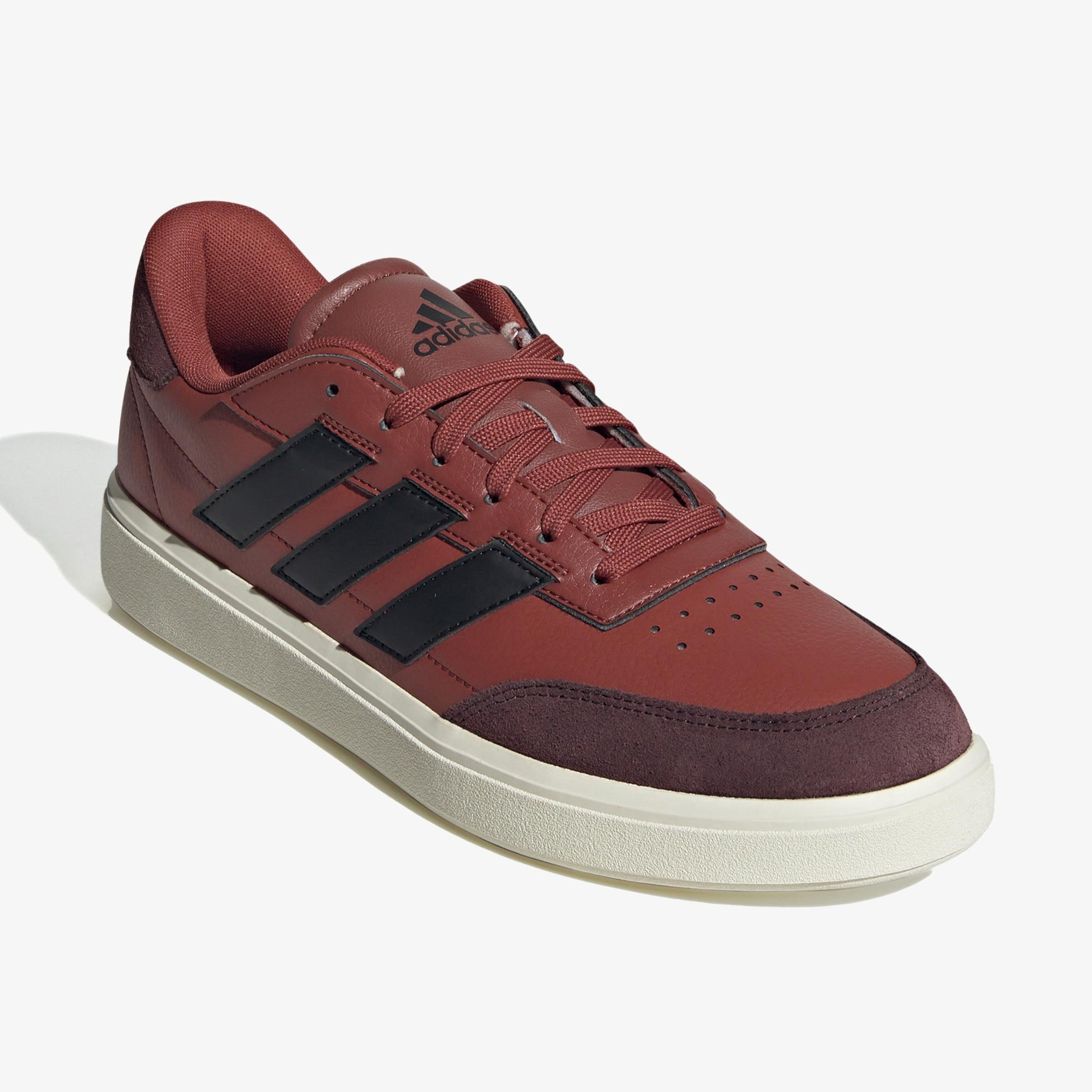 adidas Courtblock Erkek Bordo Spor Ayakkabı
