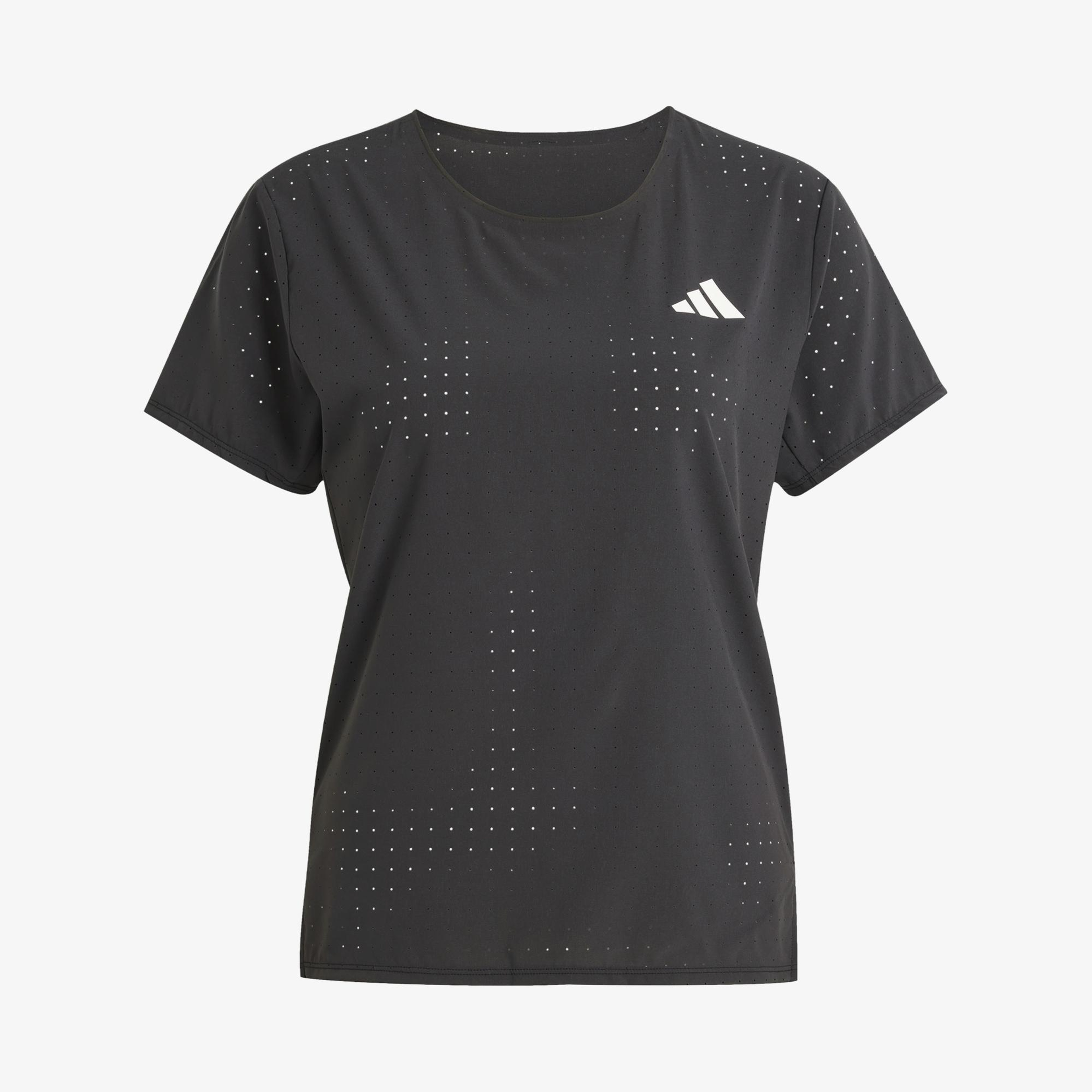 adidas Adizero Running Kadın Siyah Koşu T-Shirt