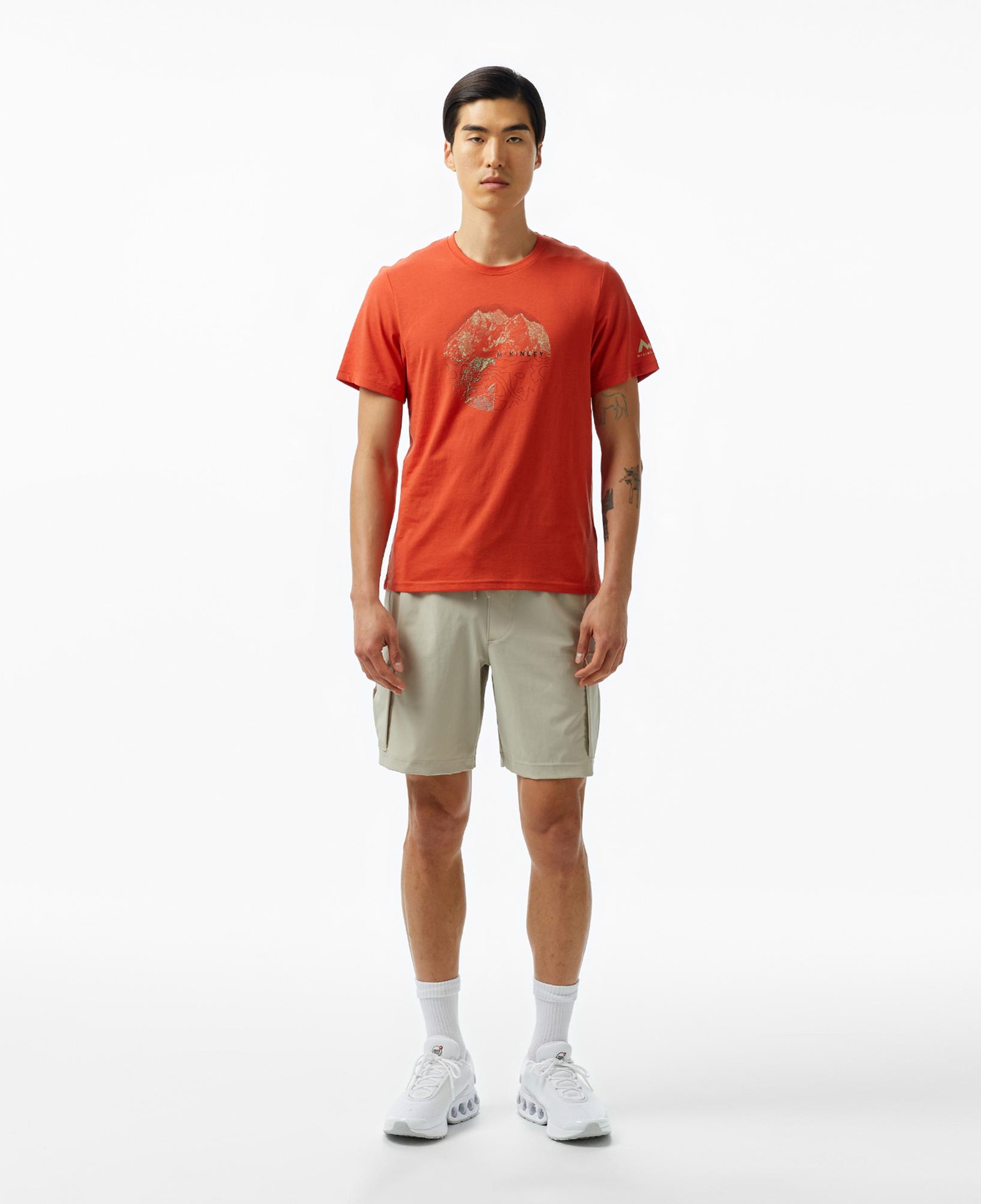 McKinley Galla Erkek Gri T-Shirt