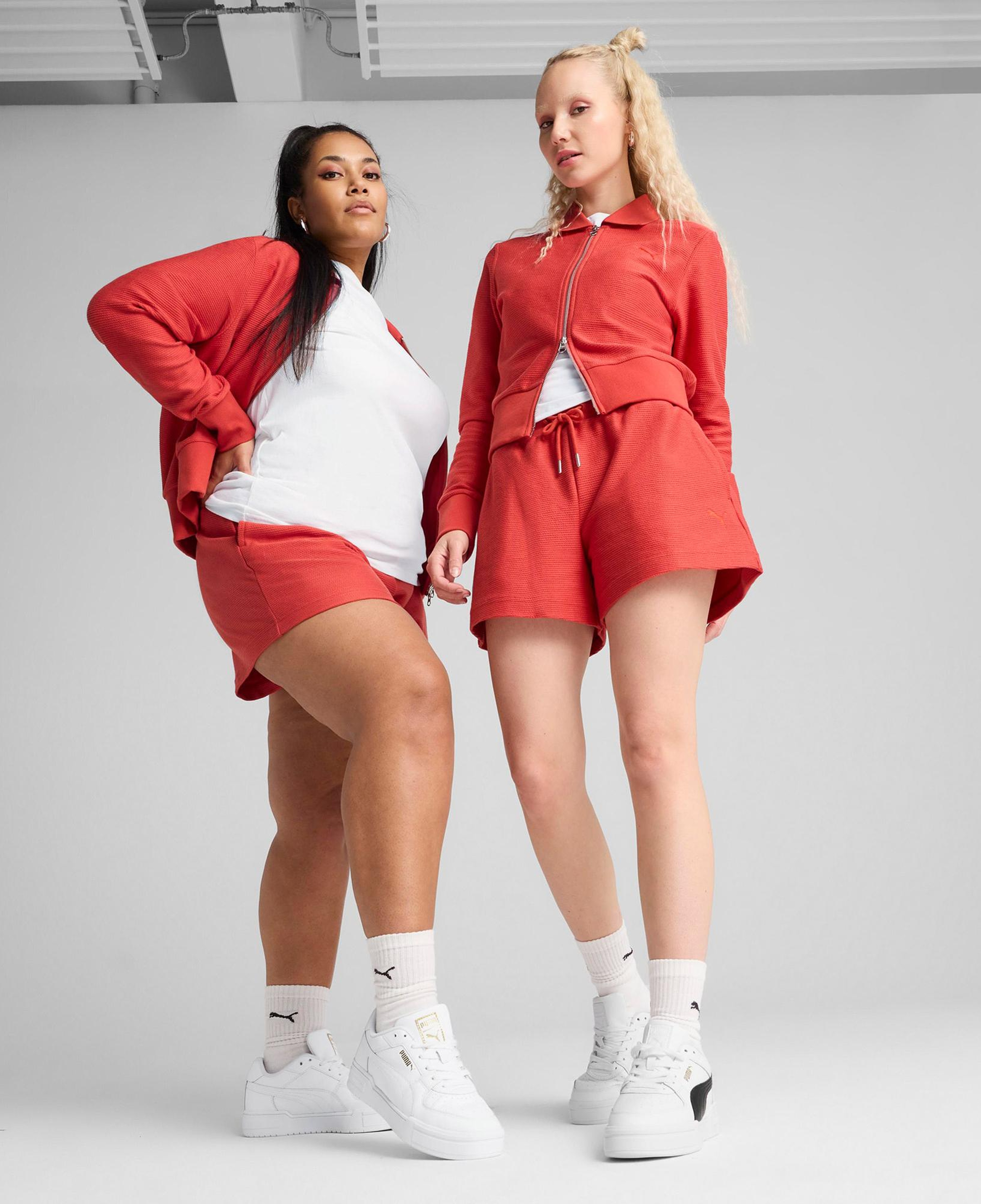 Puma Premium Ess A-Line Kadın Kırmızı Şort