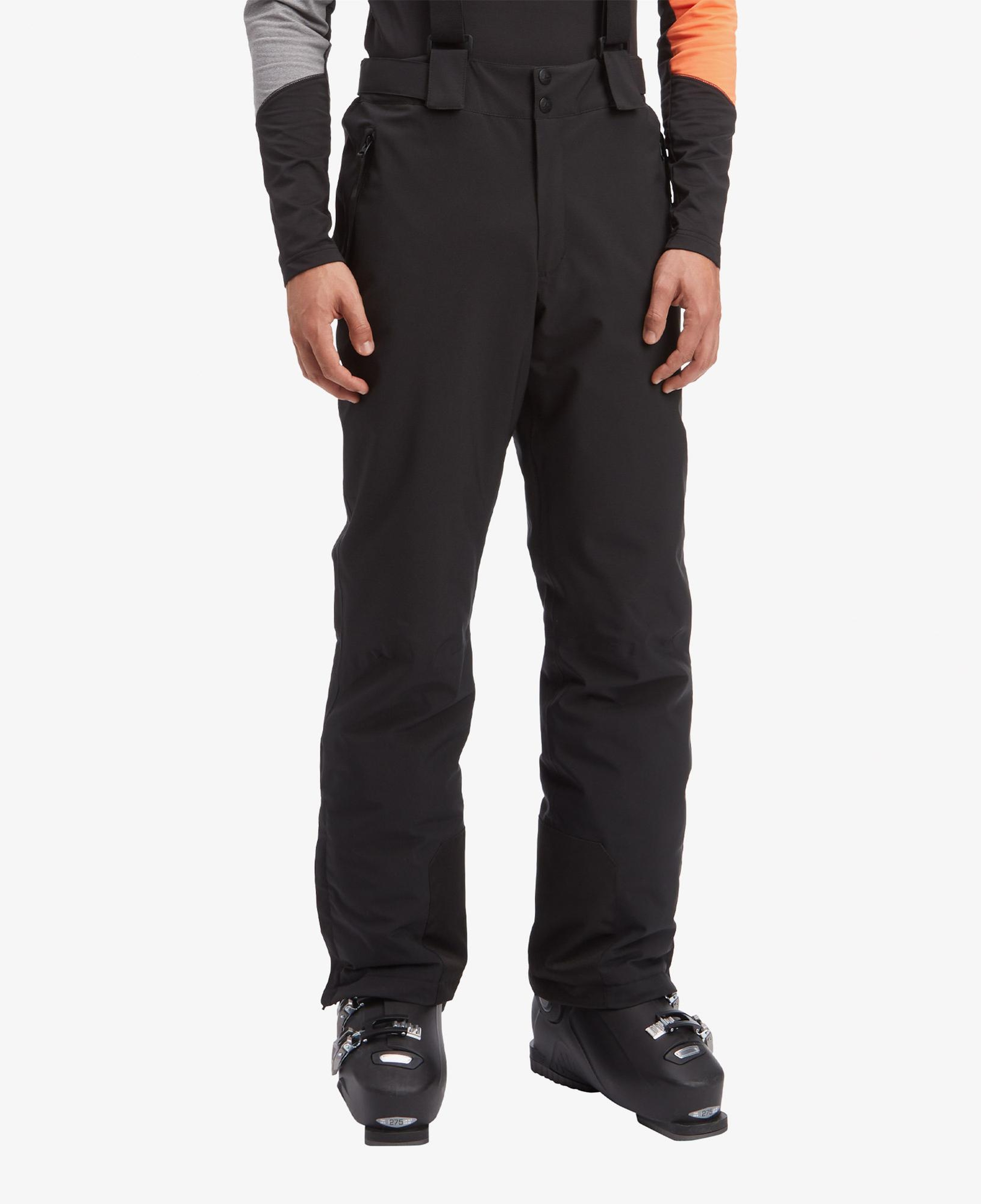 McKinley Didi II Erkek Siyah Askılı Kayak Pantolonu