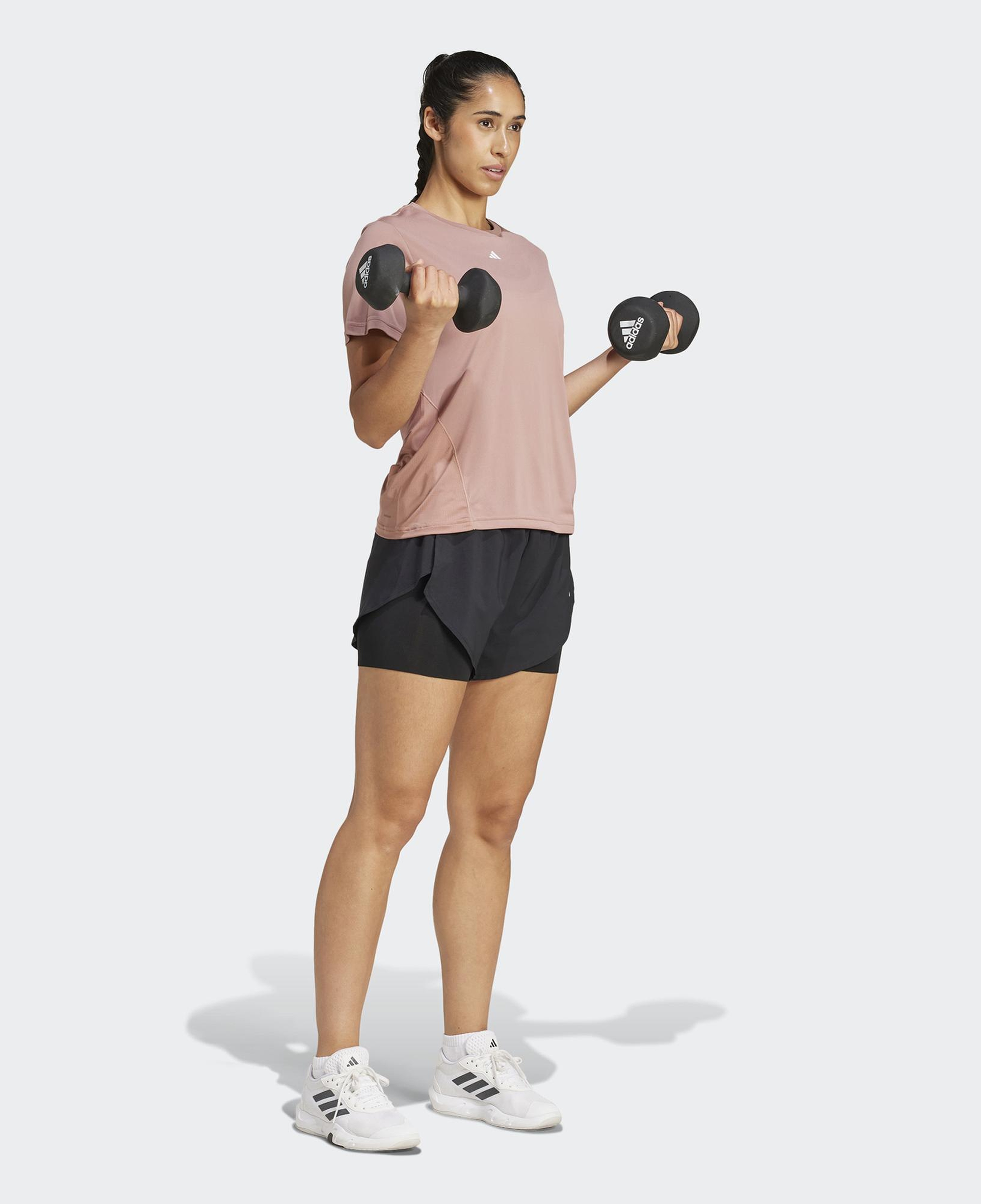 adidas Designed For Kadın Pembe Antrenman T-Shirt