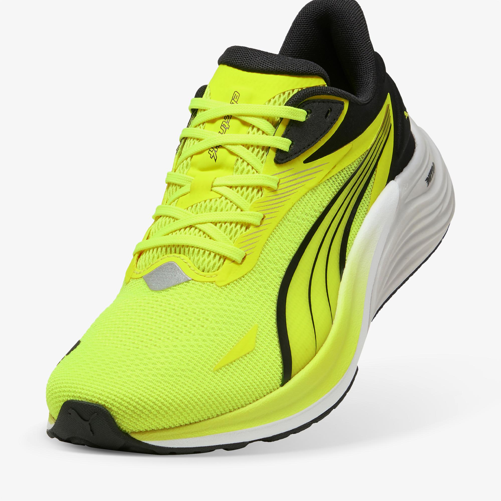 Puma Electrify Nitro 4 Kadın Sarı Koşu Ayakkabısı