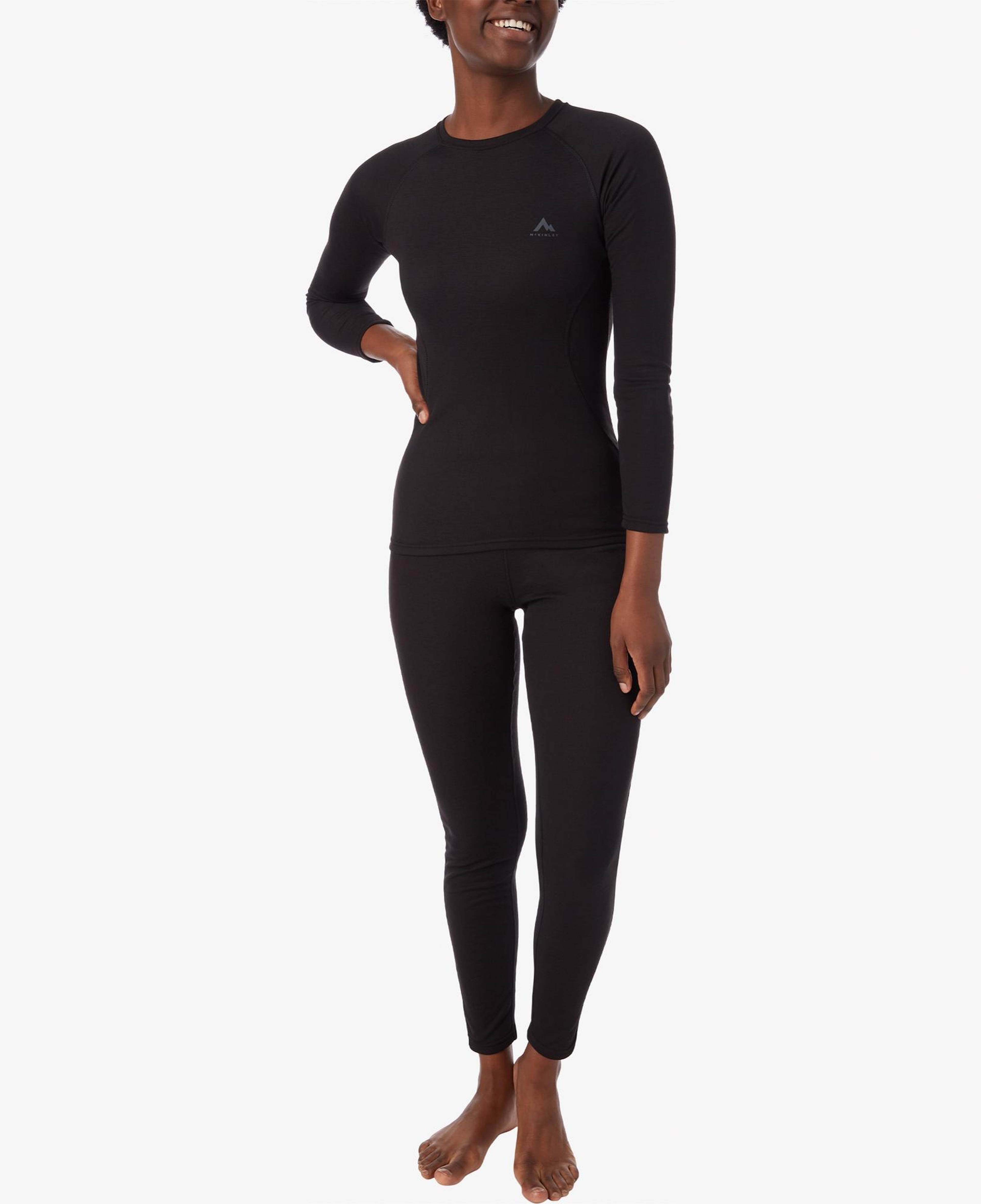 McKinley Willipa II Kadın Siyah Termal İçlik