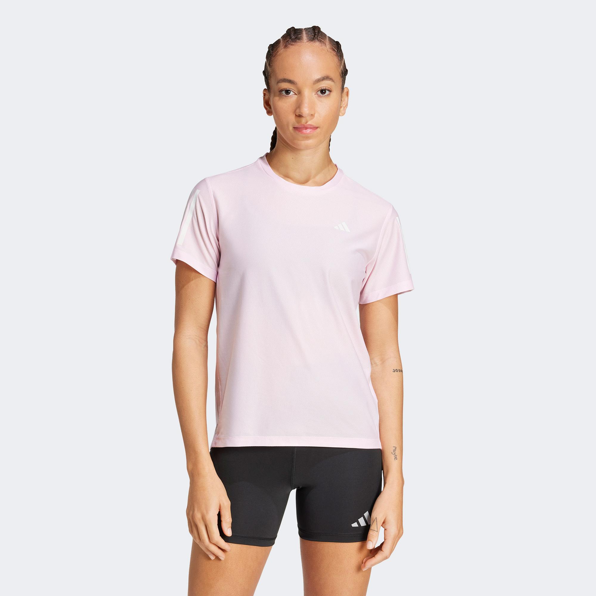 adidas Own The Run Kadın Pembe Koşu T-Shirt