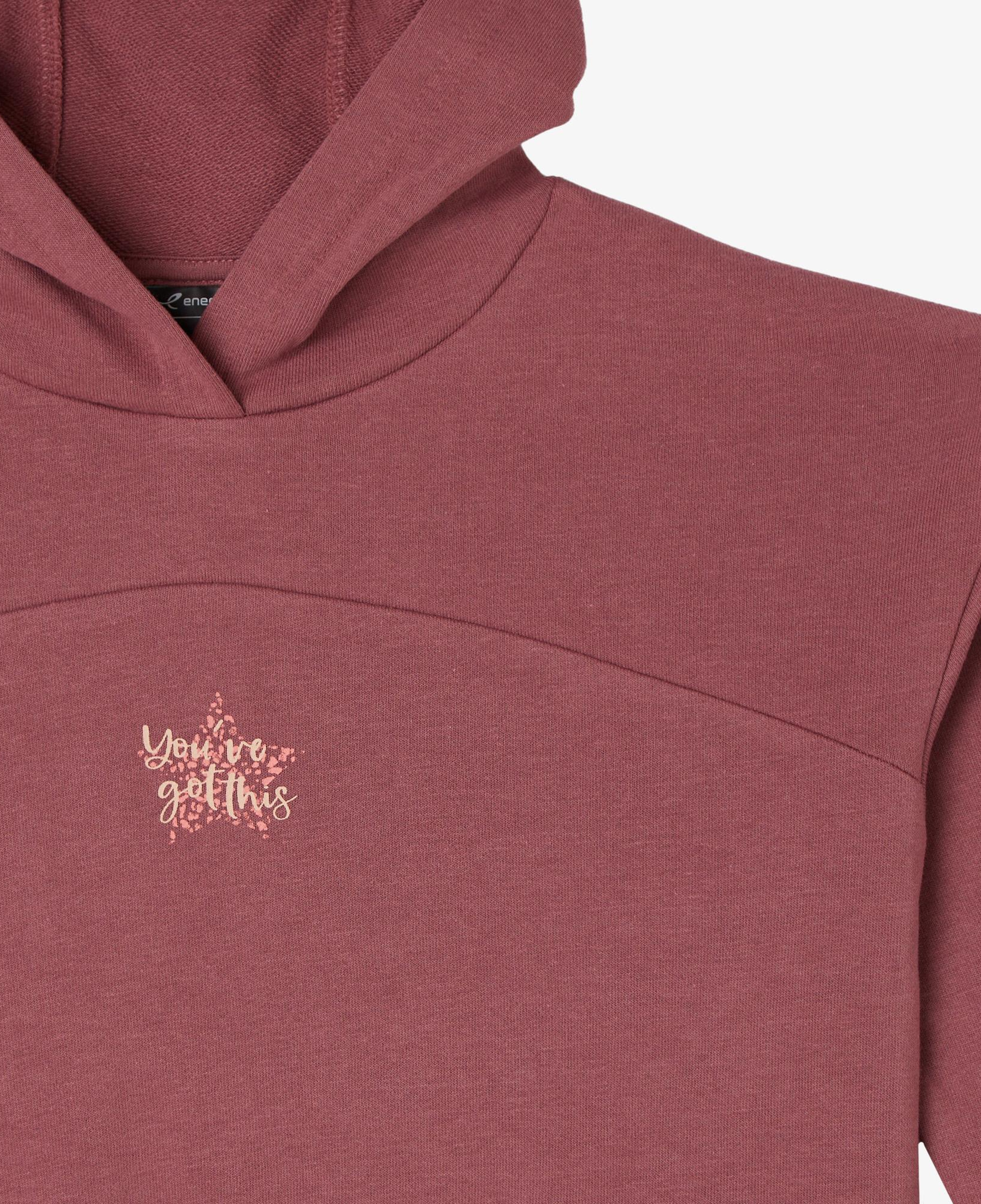 Energetics Full-Zipped Çocuk Kırmızı Günlük Sweatshirt