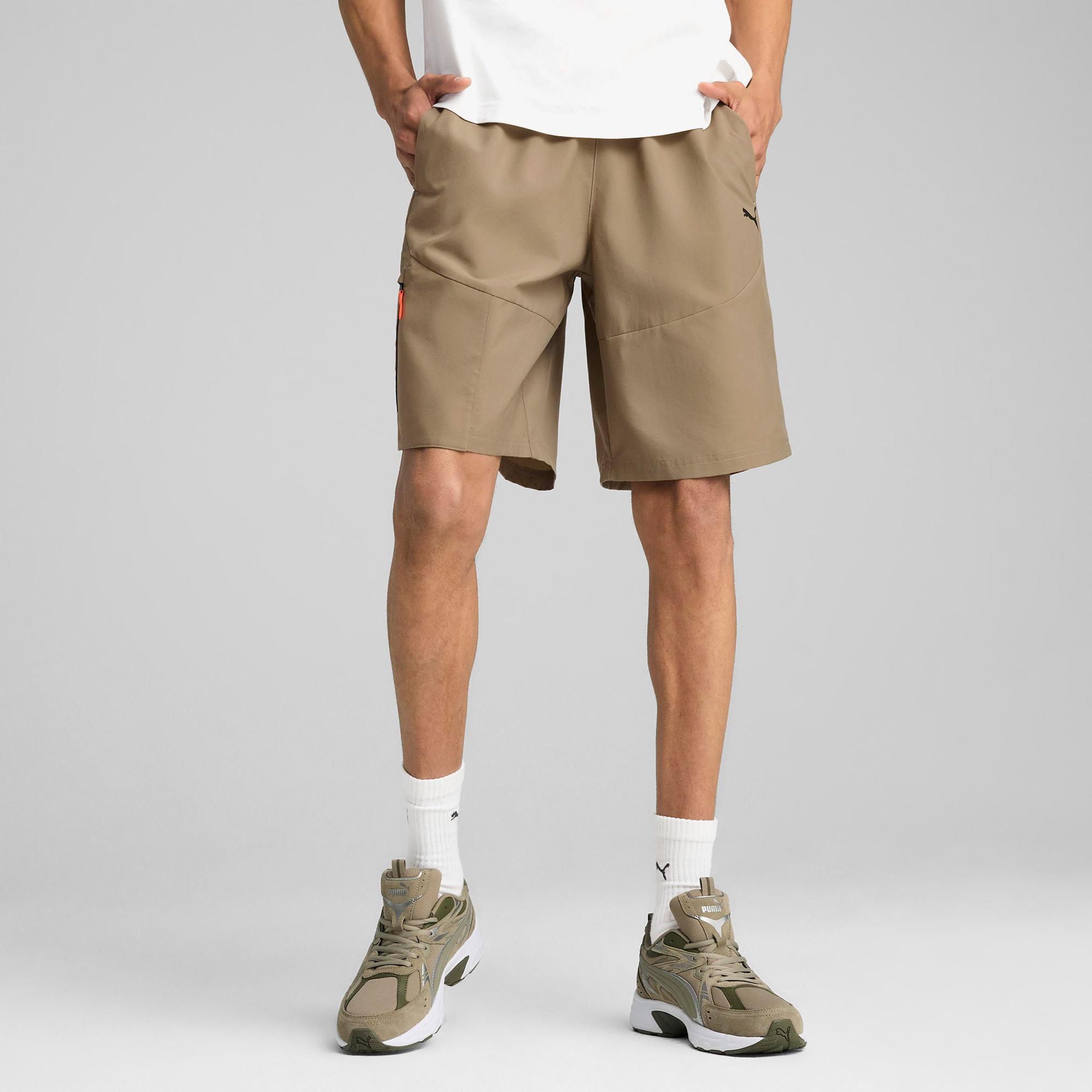 Puma Pumatech Cargo Woven Erkek Kahverengi Şort
