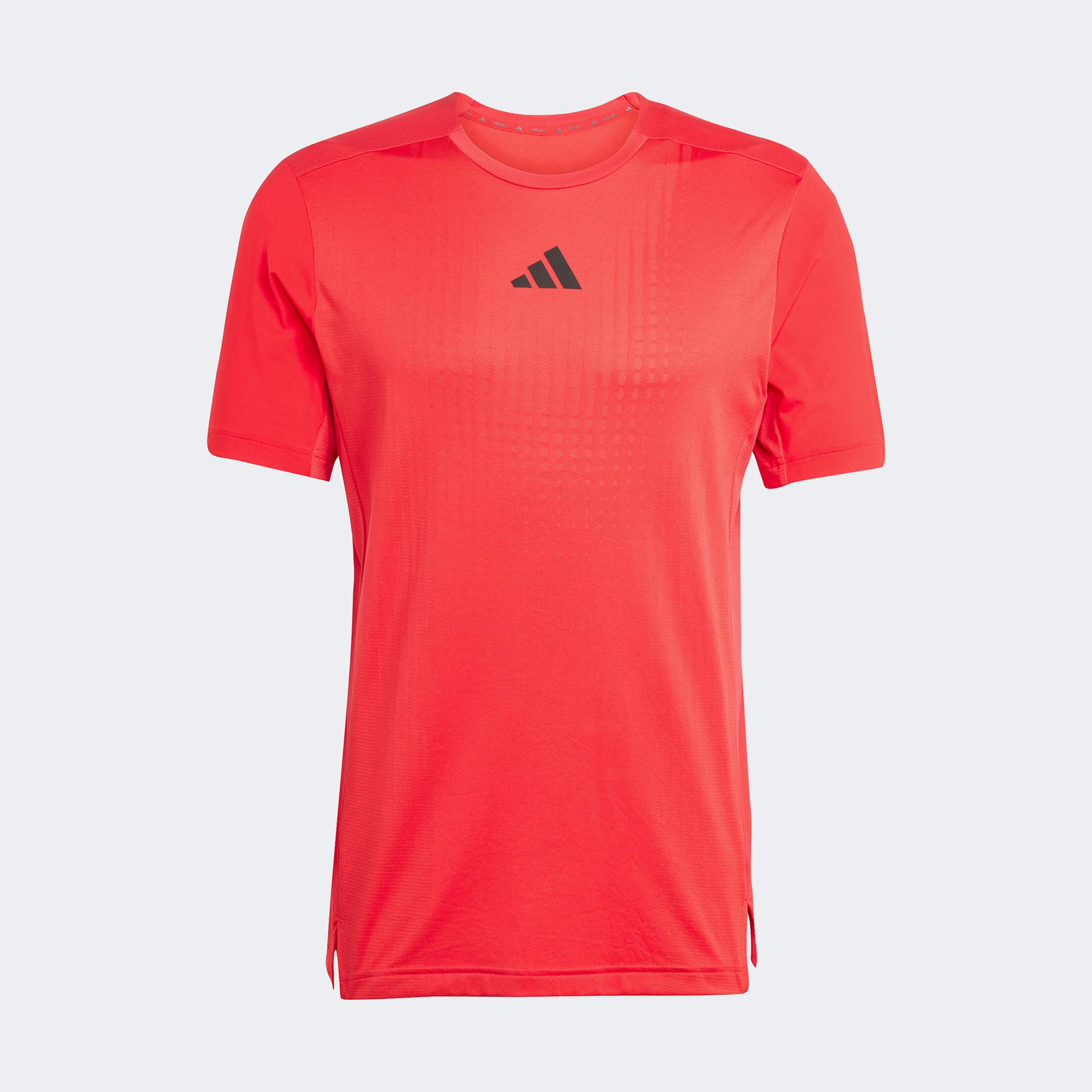 adidas Airchill Erkek Kırmızı Antrenman T-Shirt