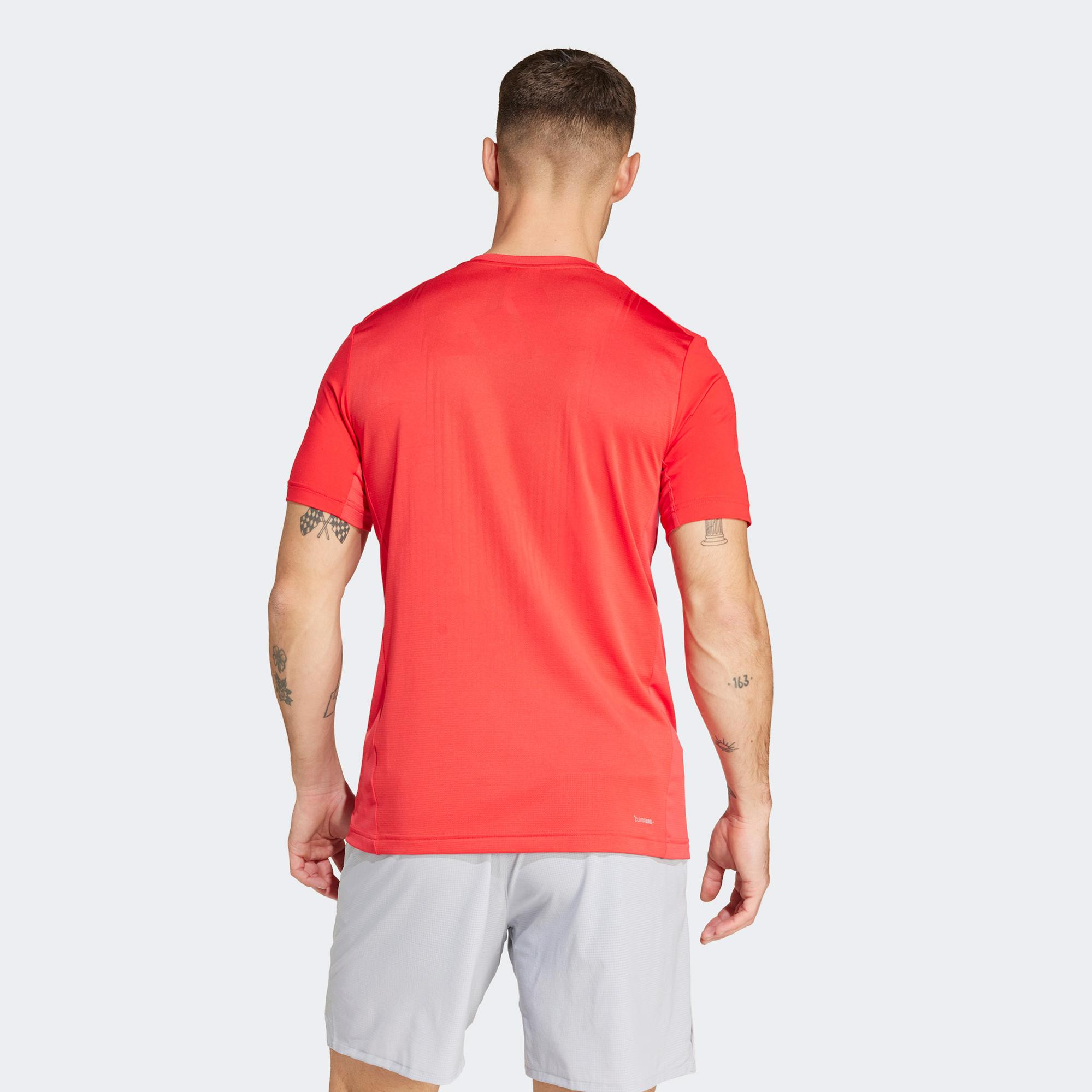 adidas Airchill Erkek Kırmızı Antrenman T-Shirt