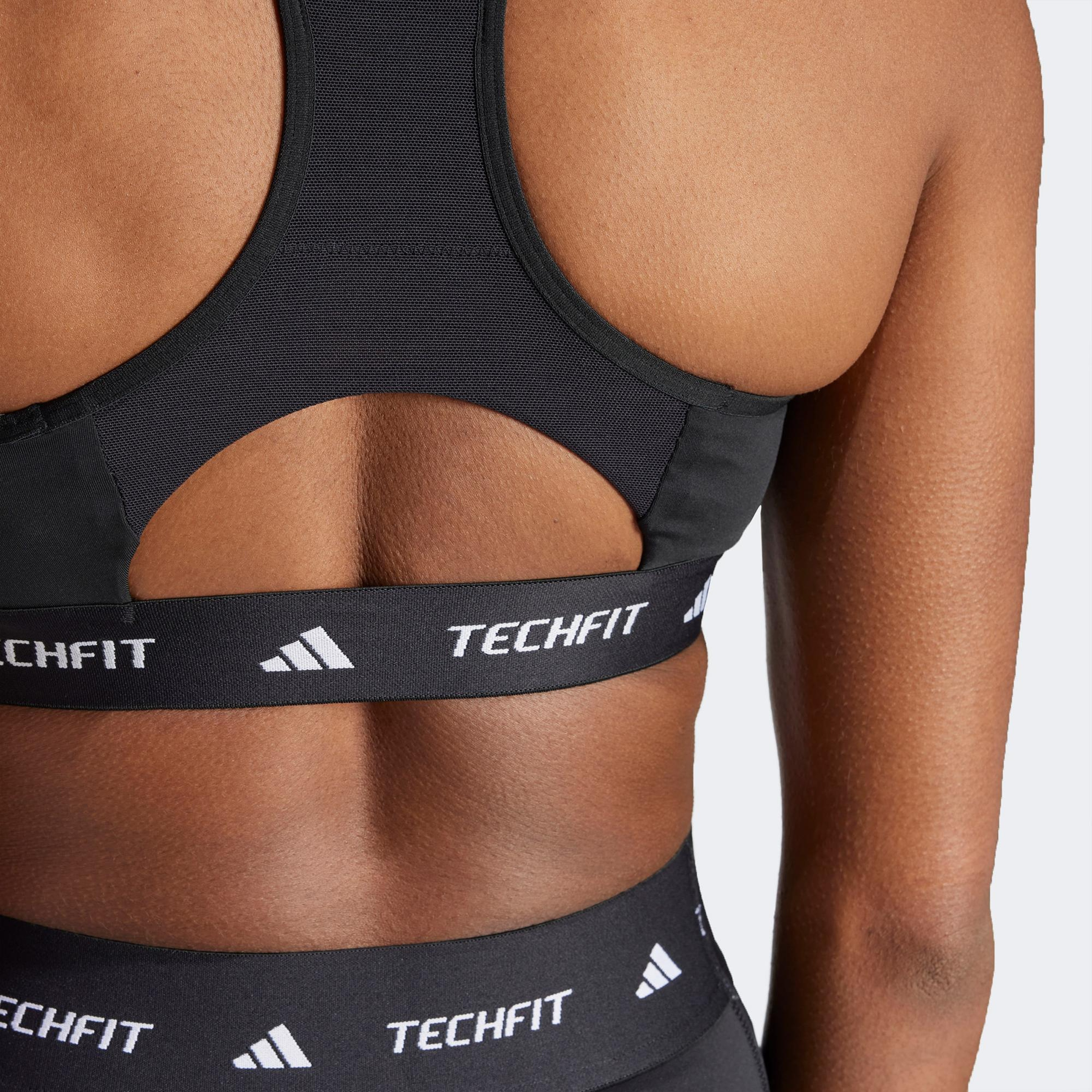 adidas Techfit Kadın Siyah Antrenman Bra
