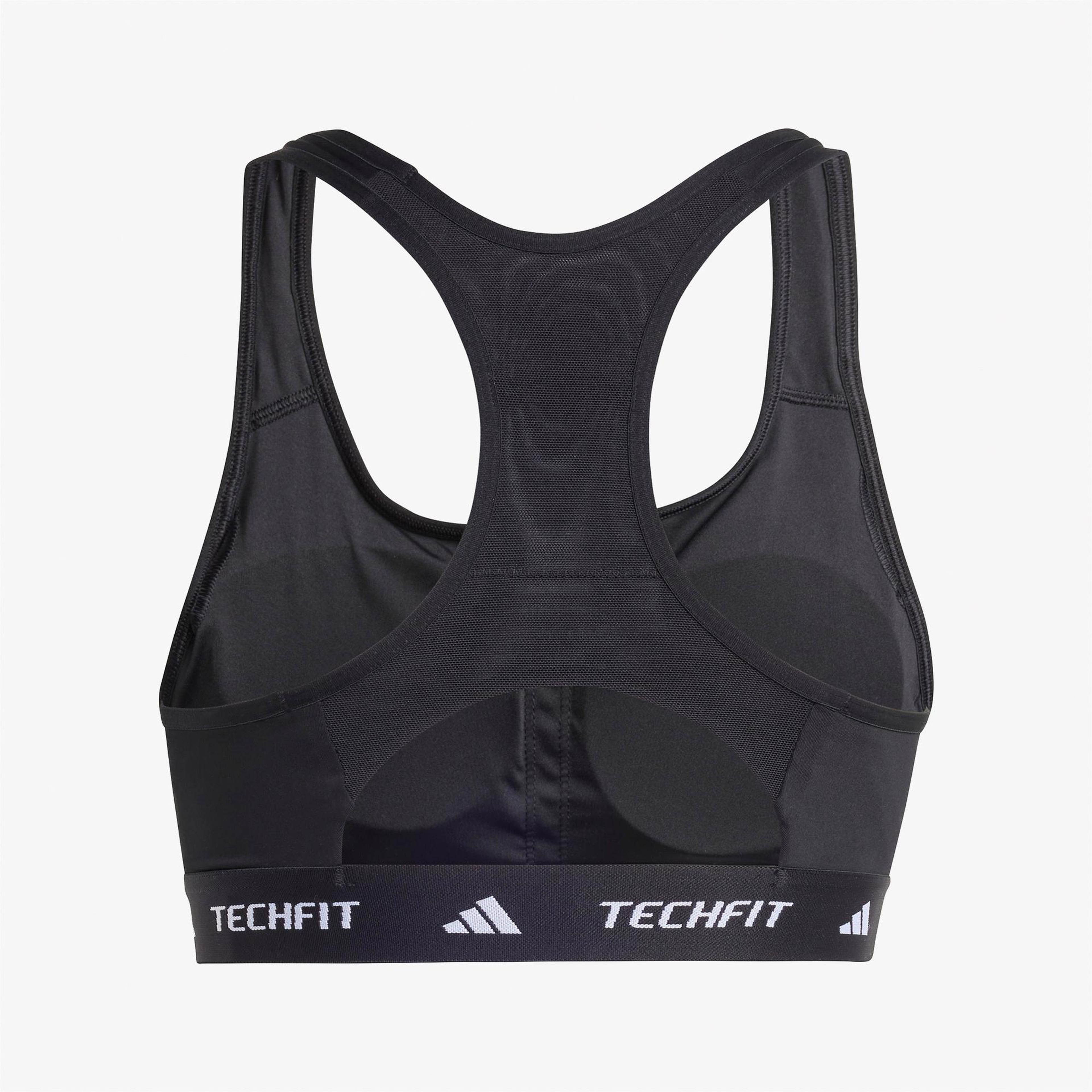 adidas Techfit Kadın Siyah Antrenman Bra