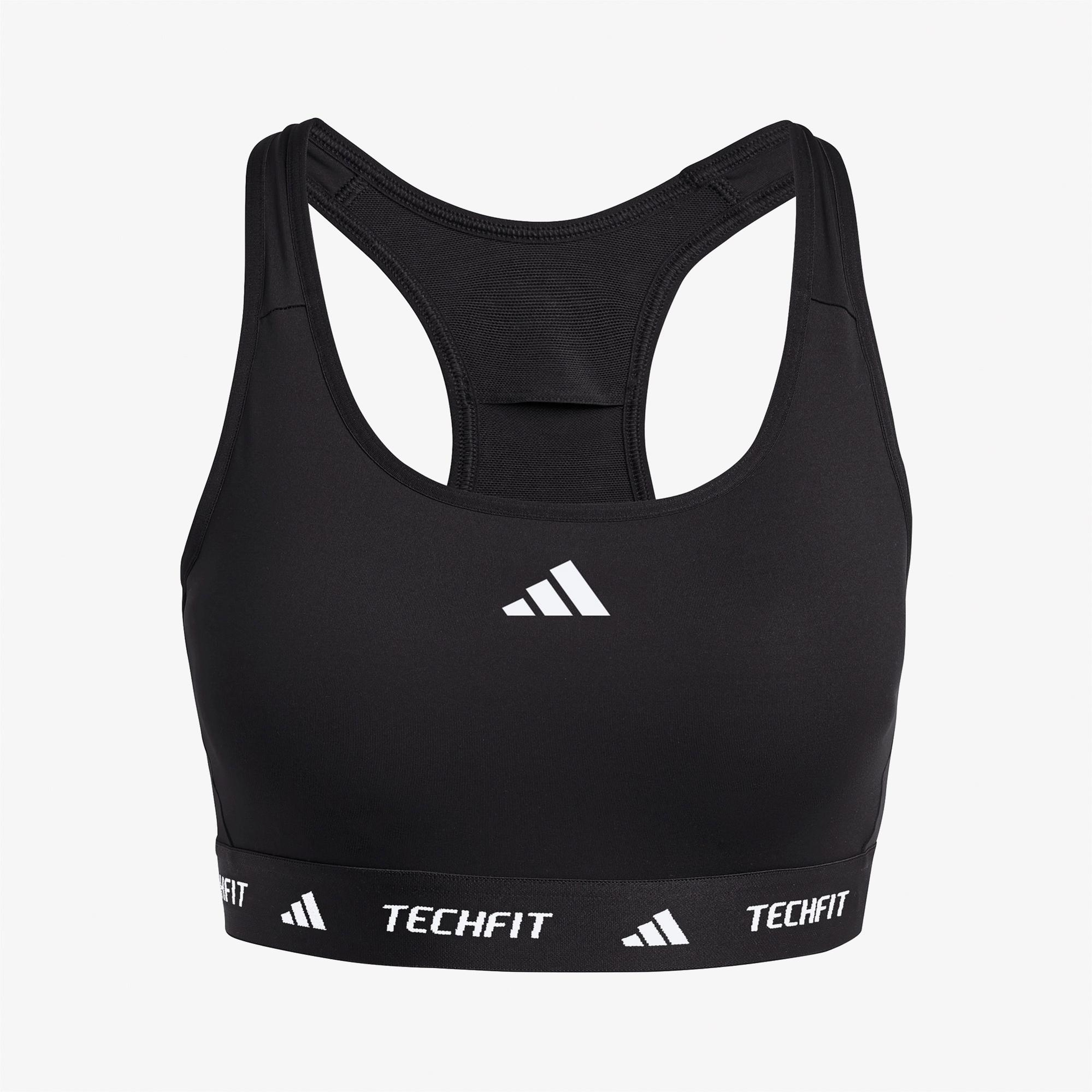adidas Techfit Kadın Siyah Antrenman Bra