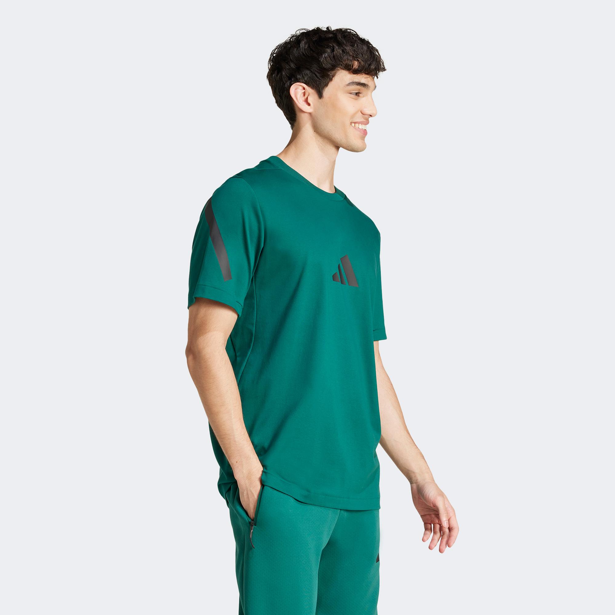 adidas Z.N.E. Erkek Yeşil T-Shirt