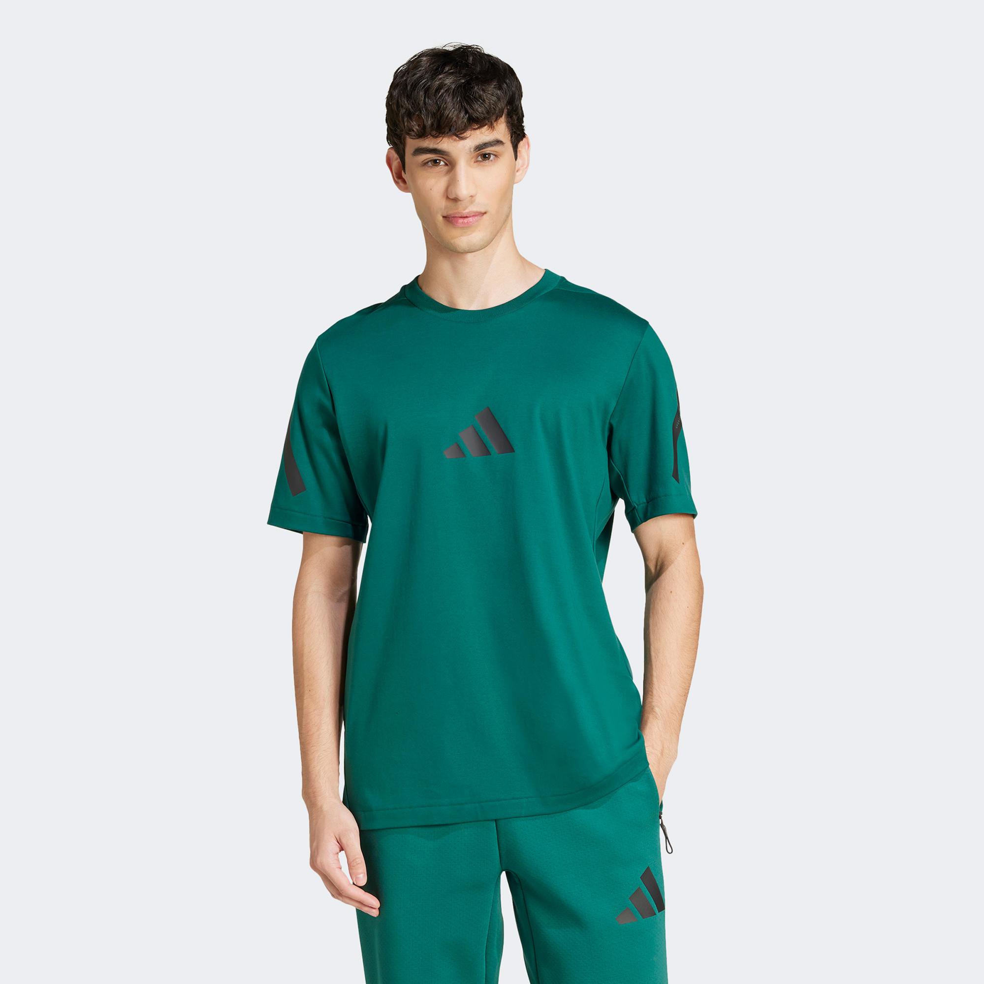 adidas Z.N.E. Erkek Yeşil T-Shirt