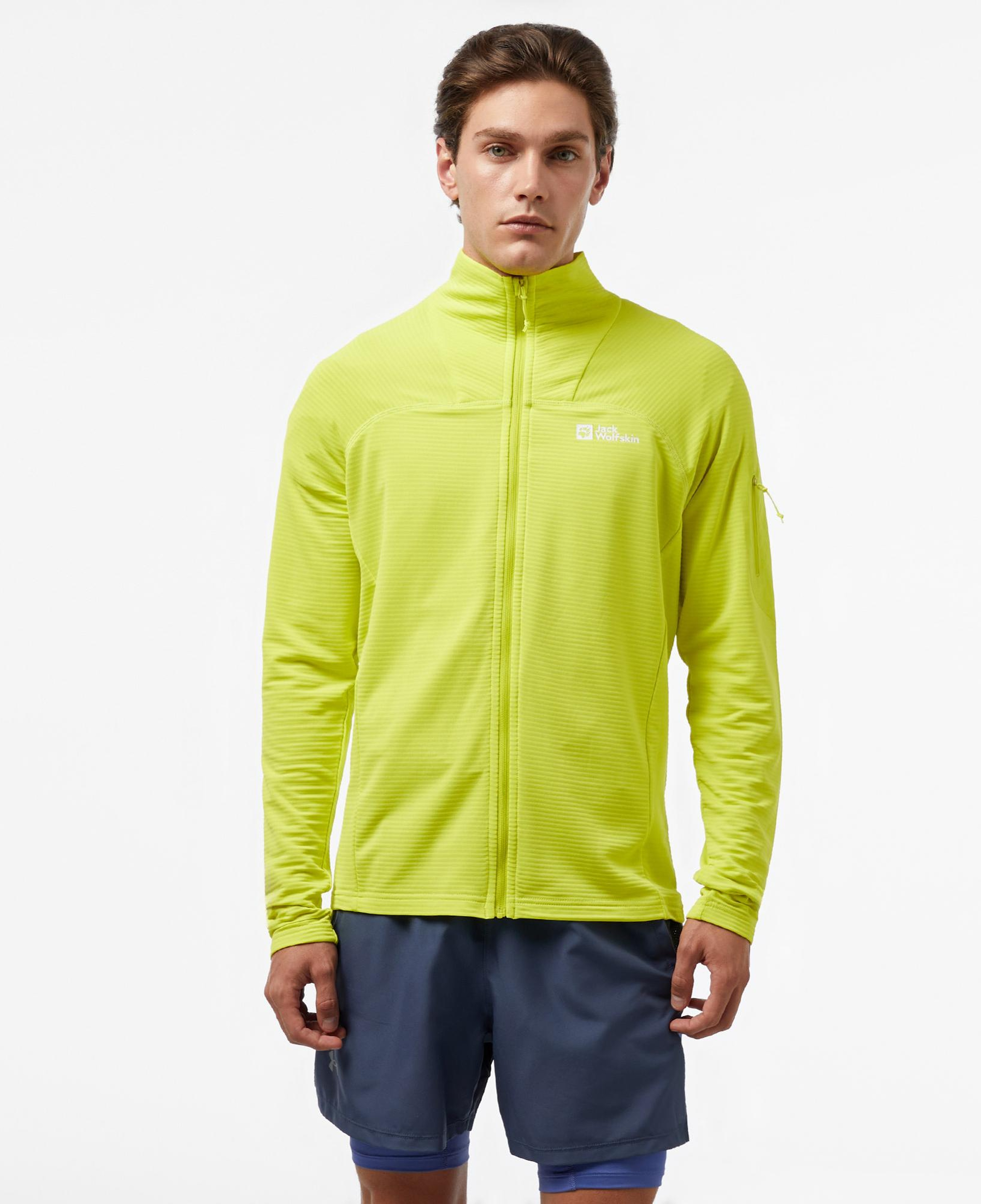 Jack Wolfskin Prelight Erkek Sarı Polar