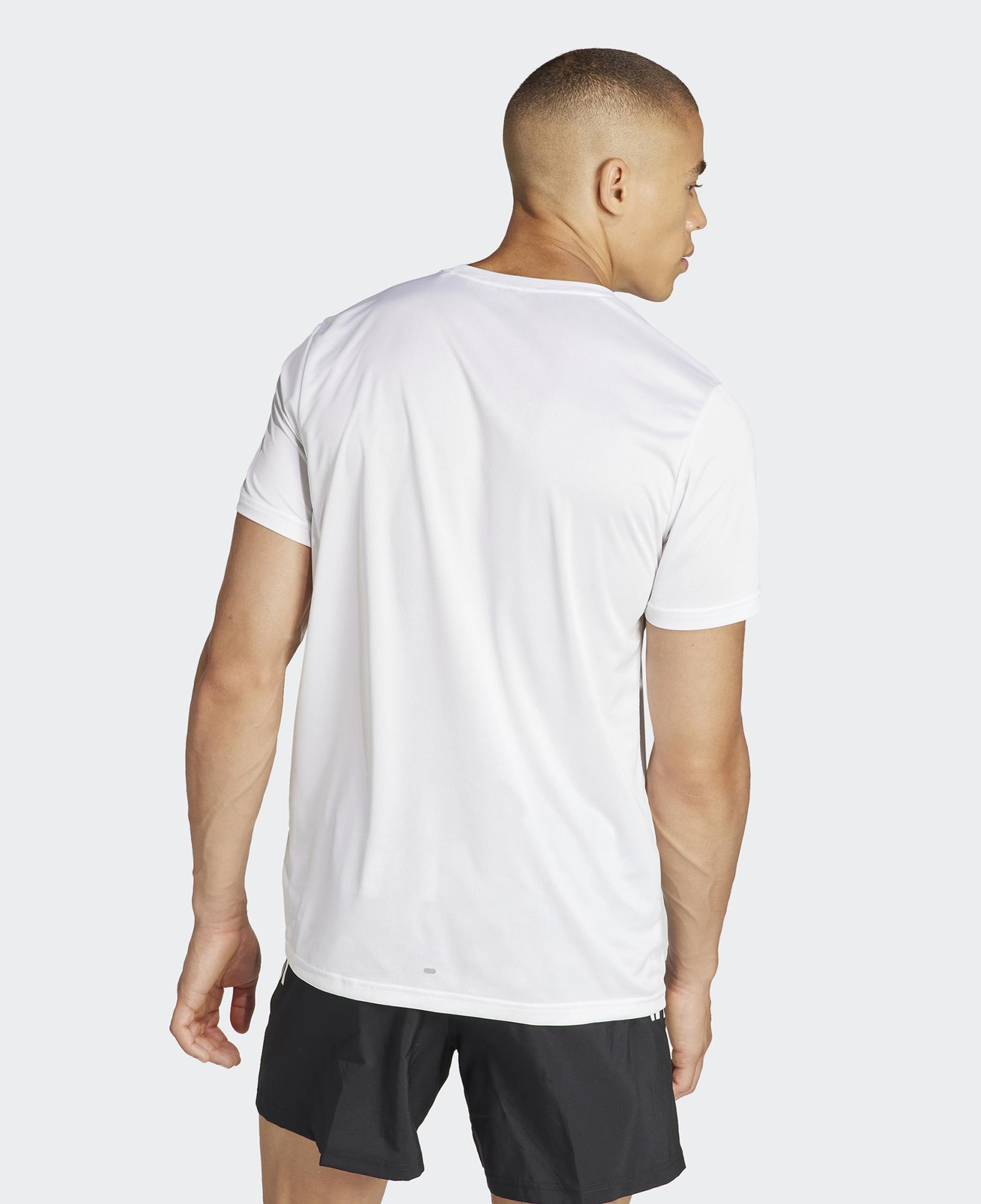 adidas Run It Erkek Beyaz Günlük T-Shirt