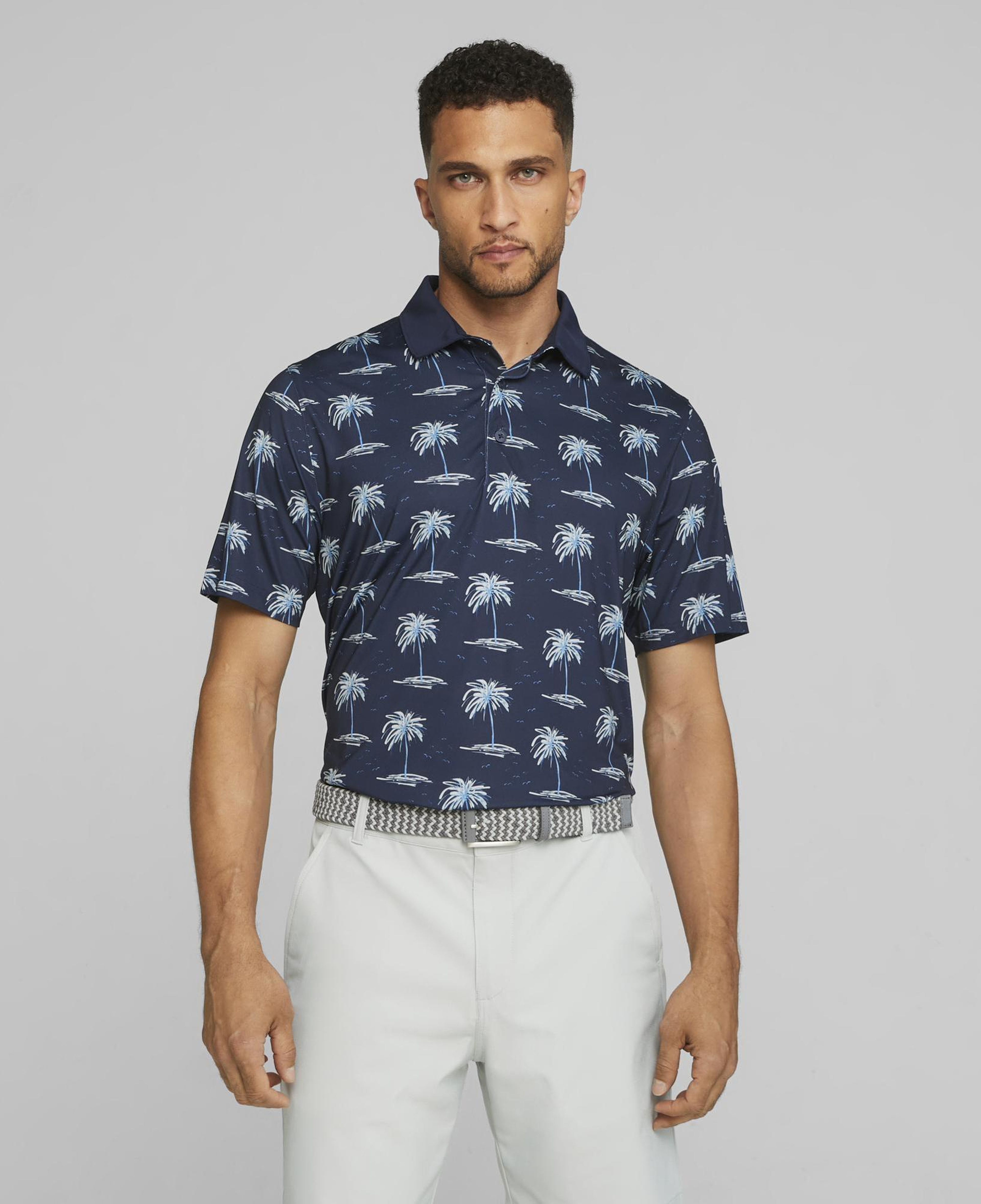 Puma Golf Mirage Erkek Lacivert Polo