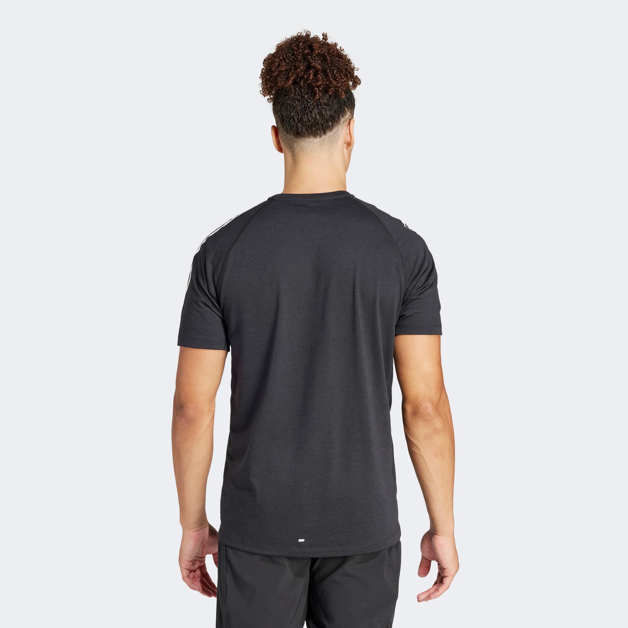 adidas Otr E 3S Erkek Siyah Koşu T-Shirt