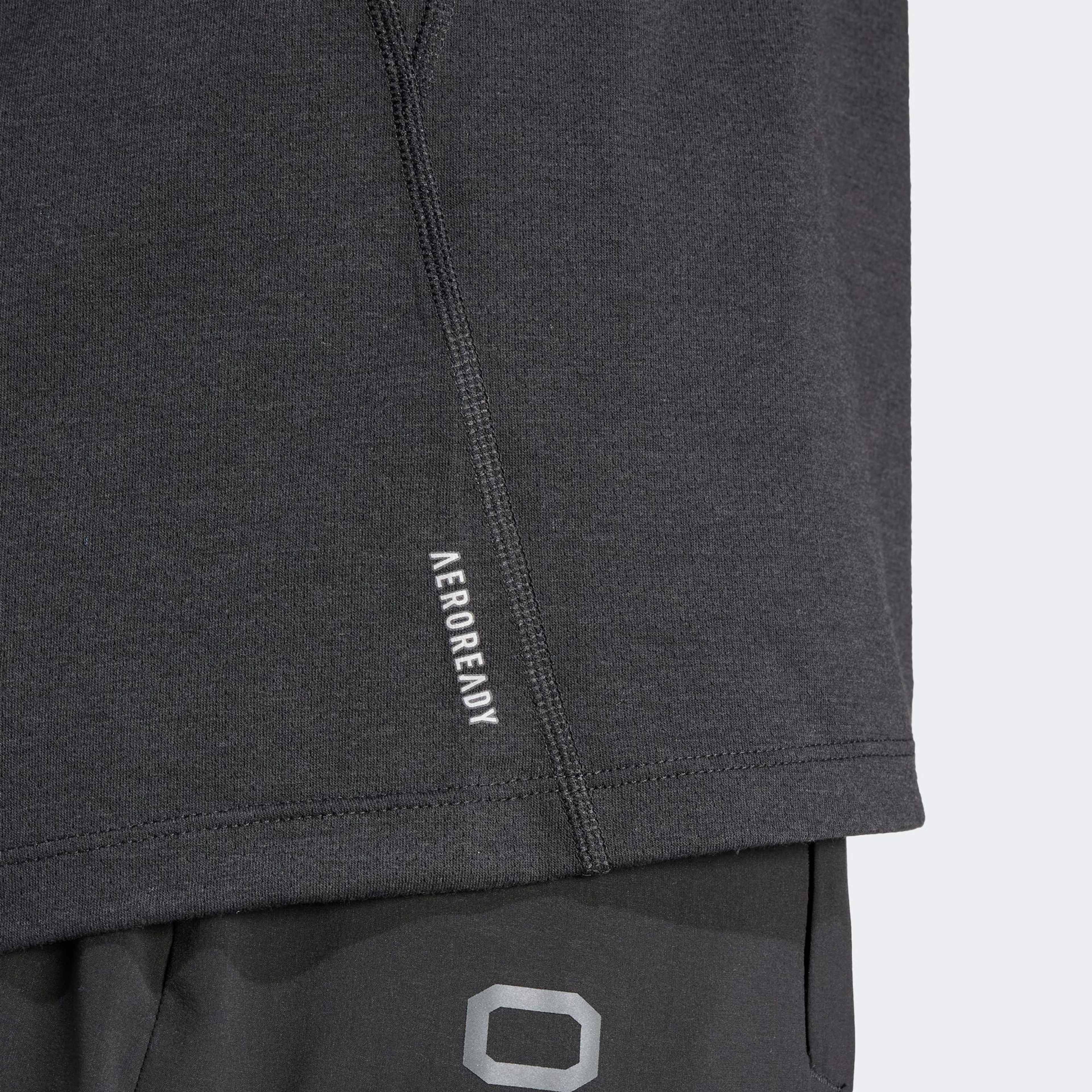 adidas Otr E 3S Erkek Siyah Koşu T-Shirt