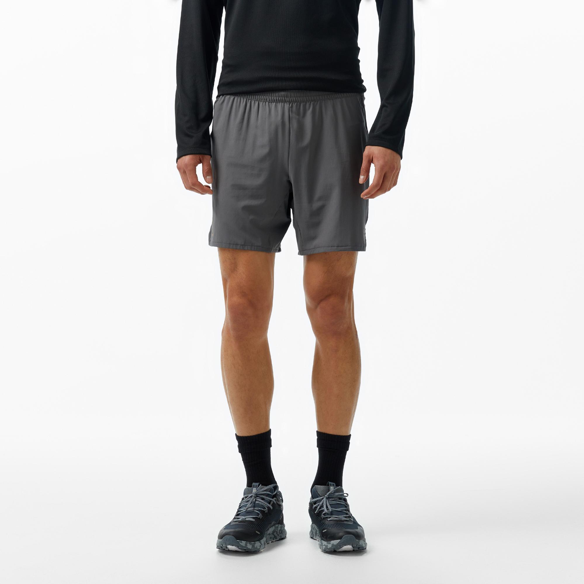 Energetics Casper V Erkek Gri Koşu Şortu