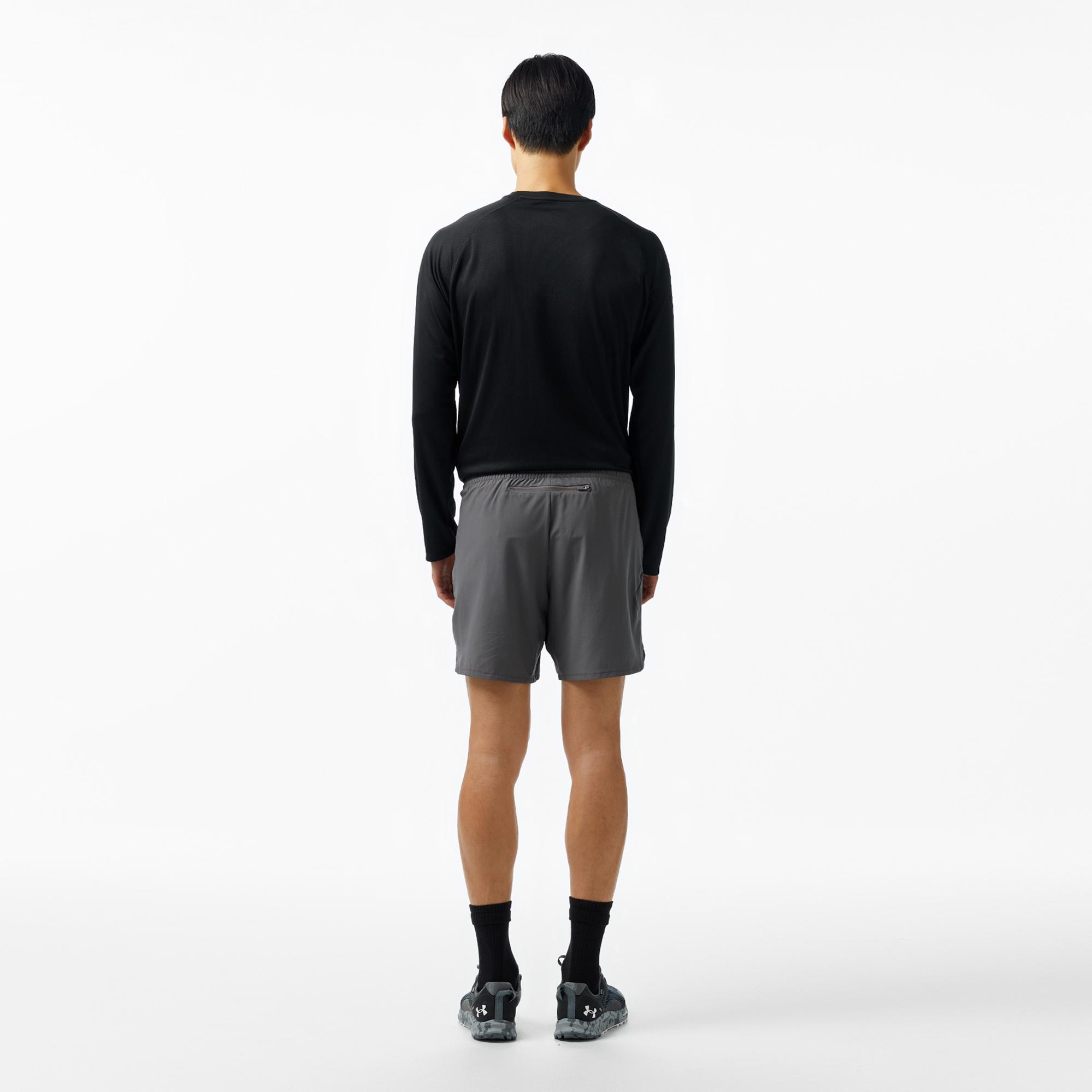 Energetics Casper V Erkek Gri Koşu Şortu