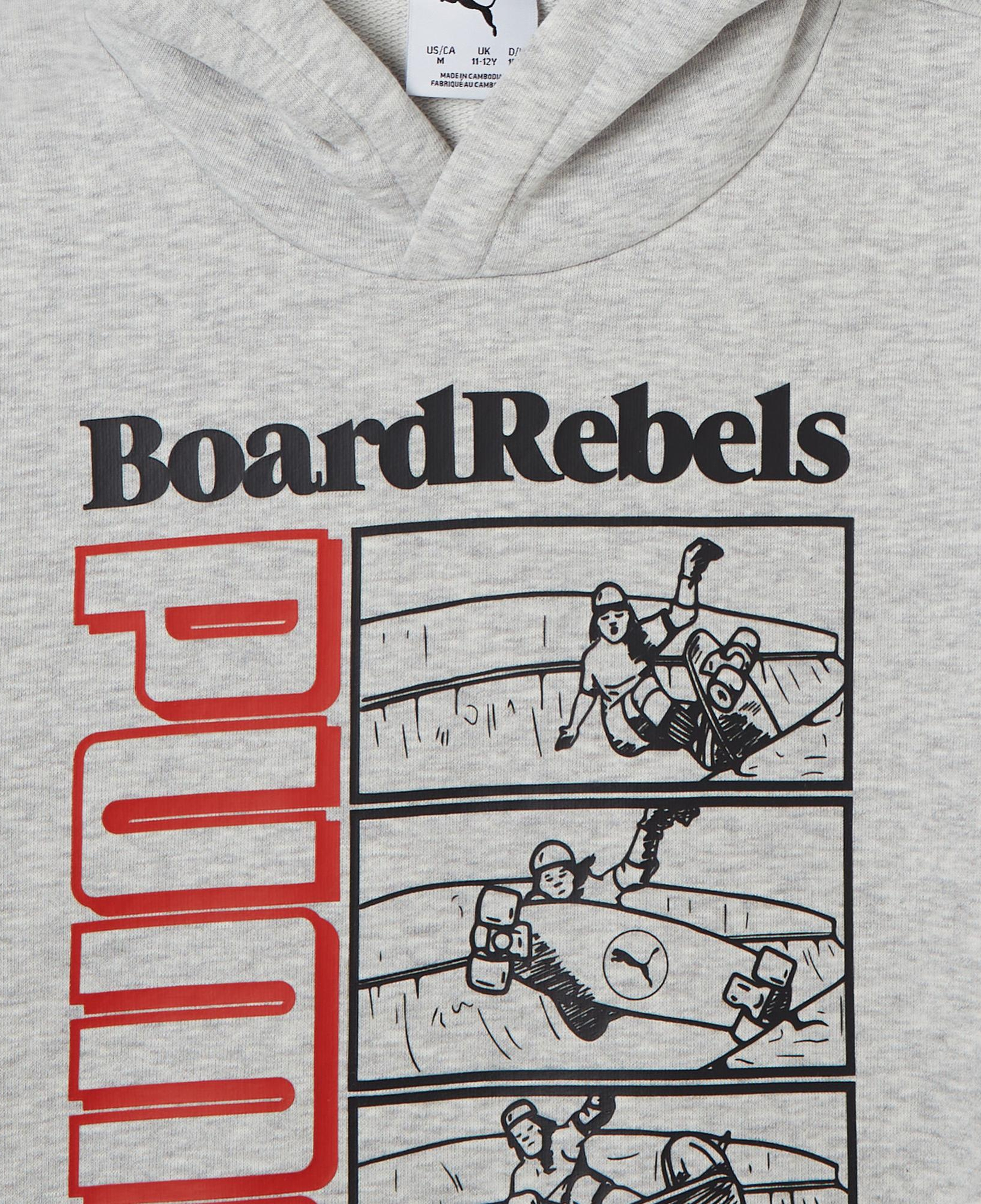 Puma Mid90S Çocuk Gri Sweatshirt