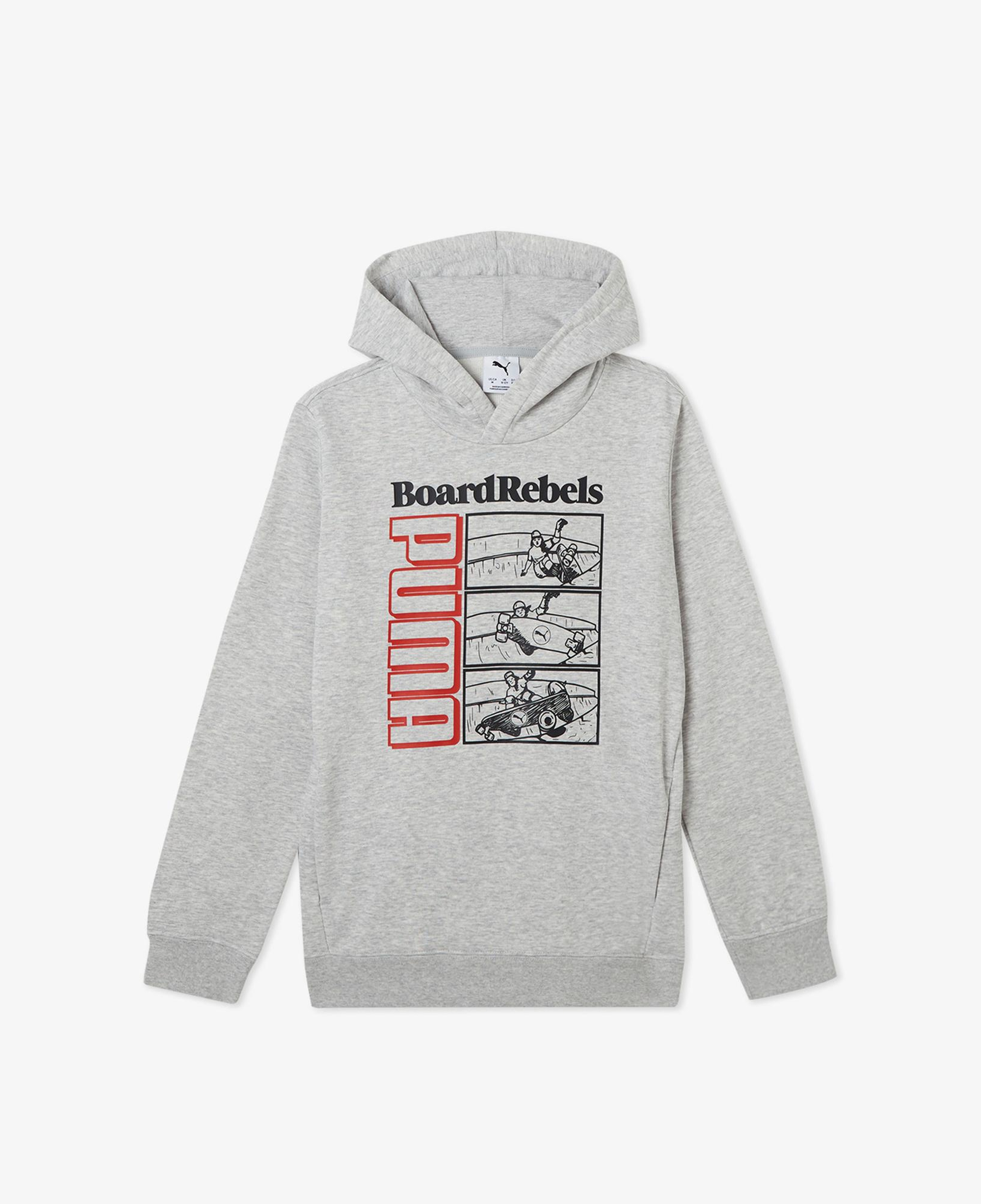 Puma Mid90S Çocuk Gri Sweatshirt