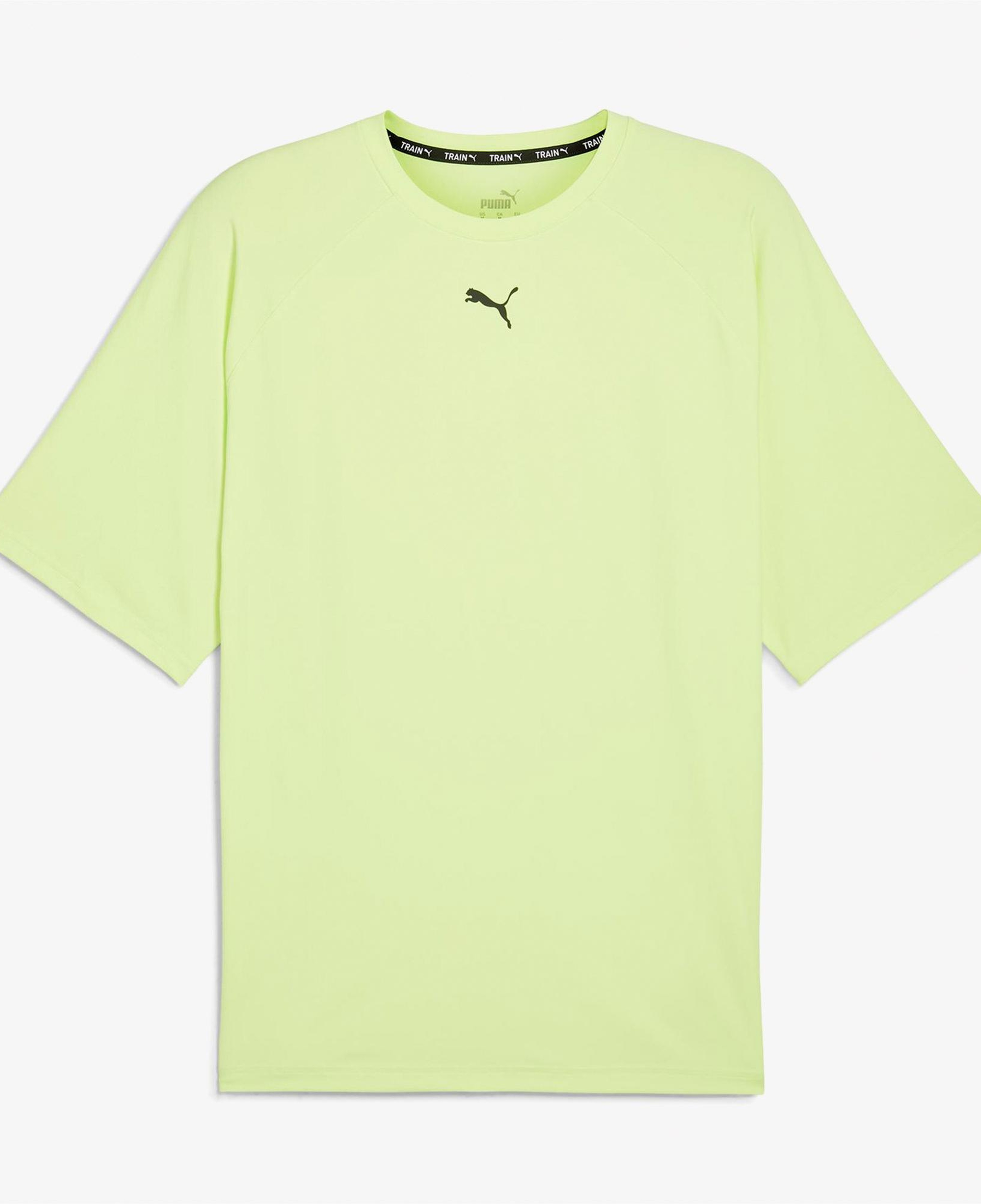 Puma Cloudspun Therma Erkek Sarı Antrenman T-Shirt