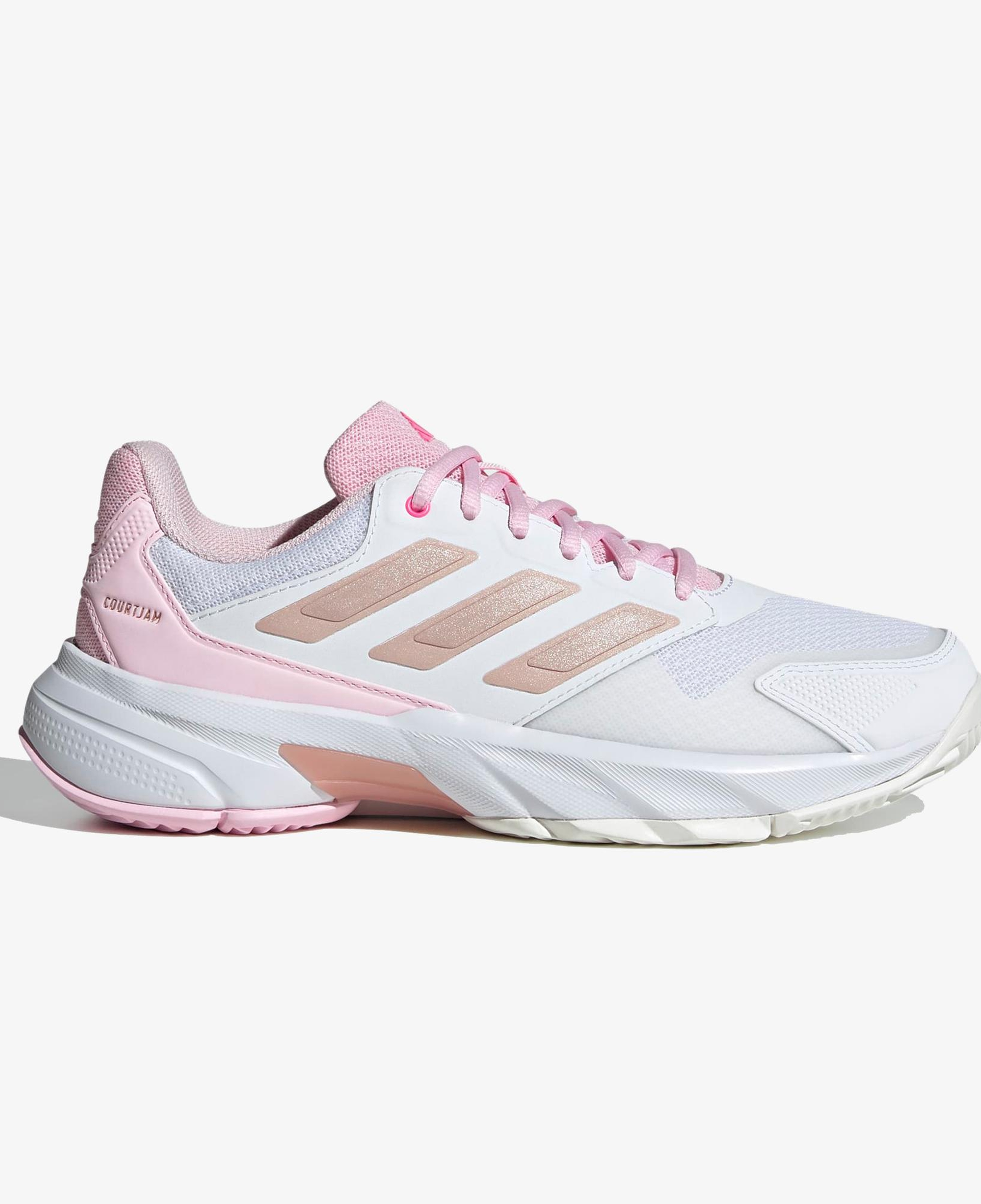 adidas Courtjam Control 3 Kadın Beyaz Tenis Ayakkabısı