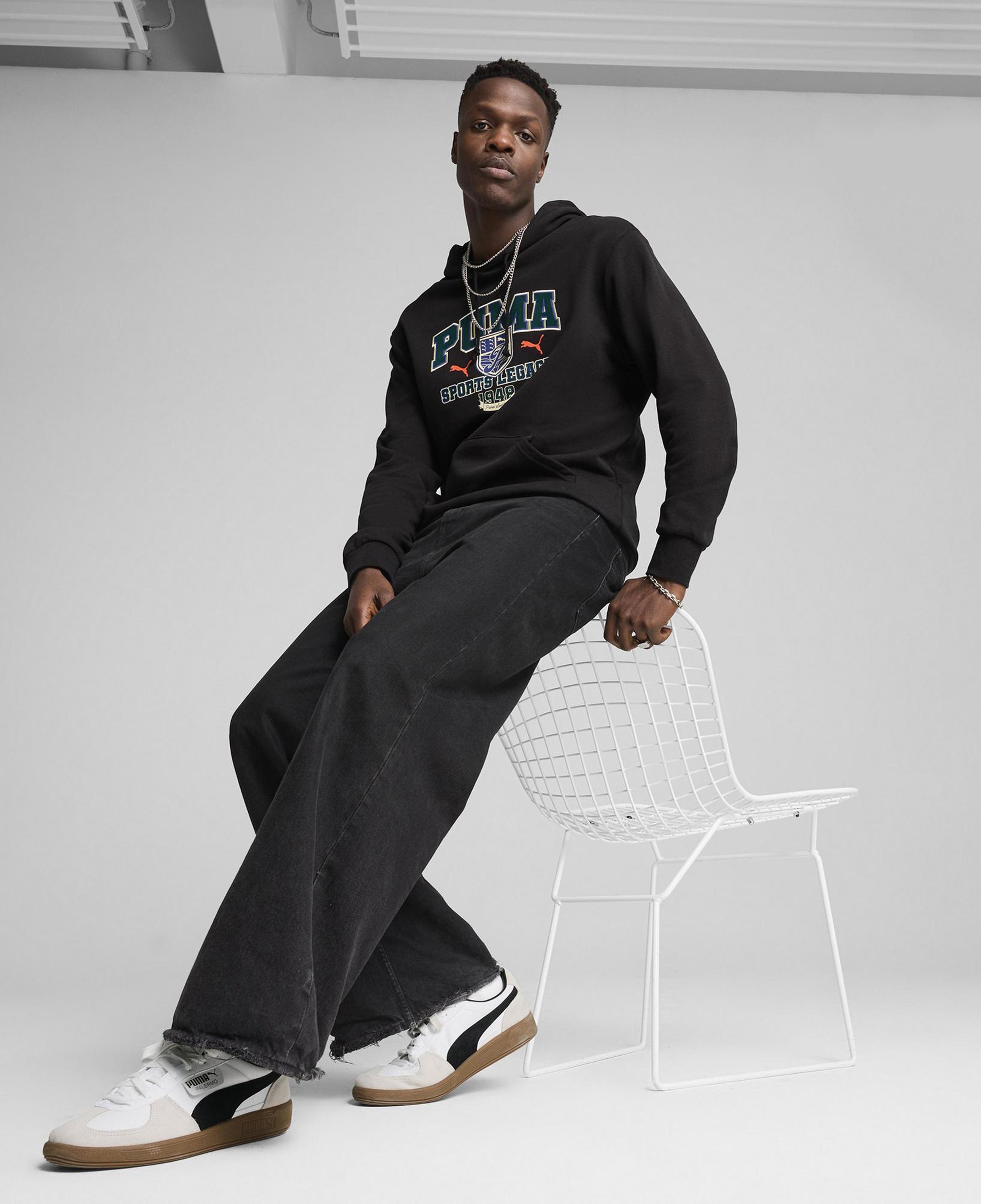 Puma Sports Legacy Erkek Siyah Sweatshirt