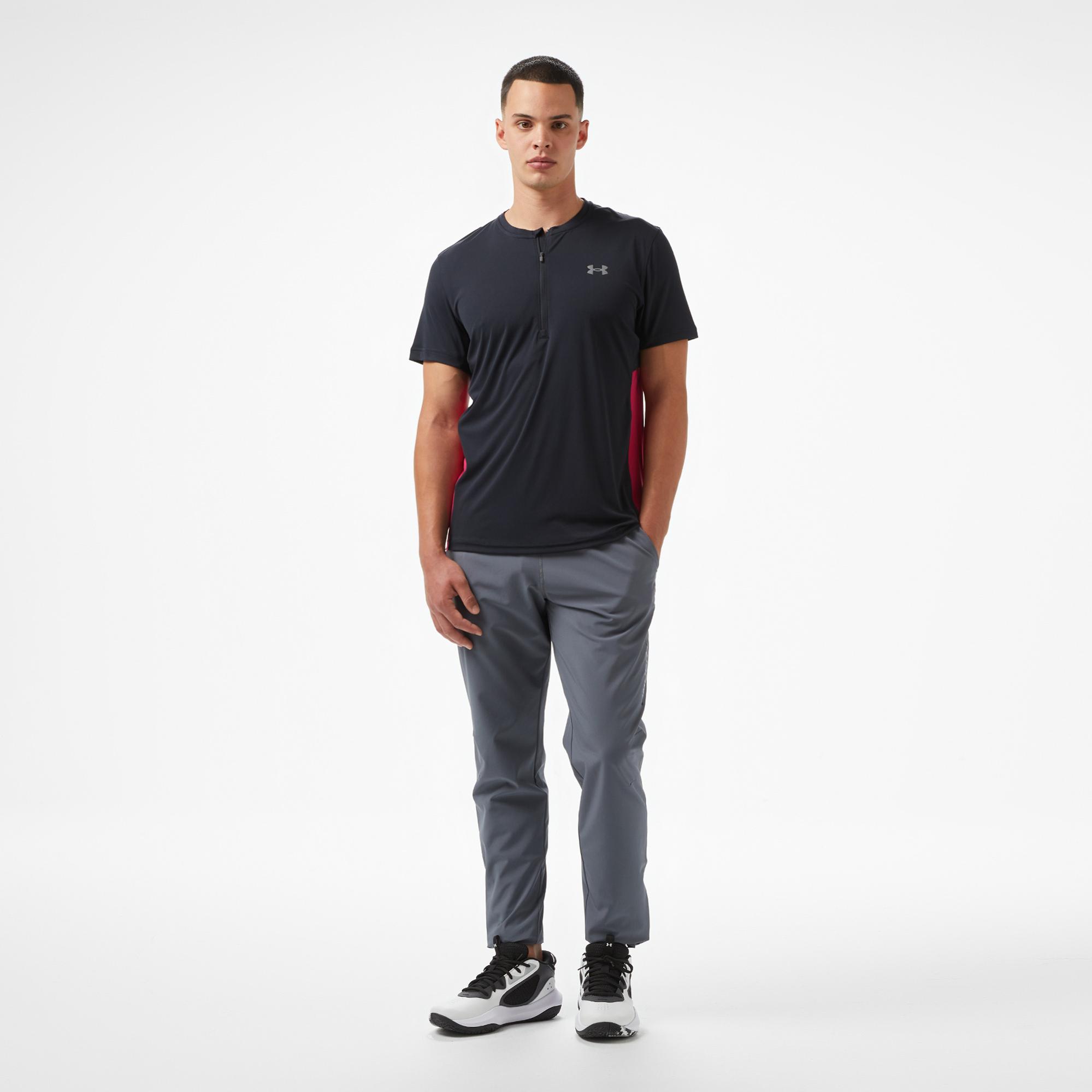 Under Armour Trail Run Erkek Siyah T-Shirt