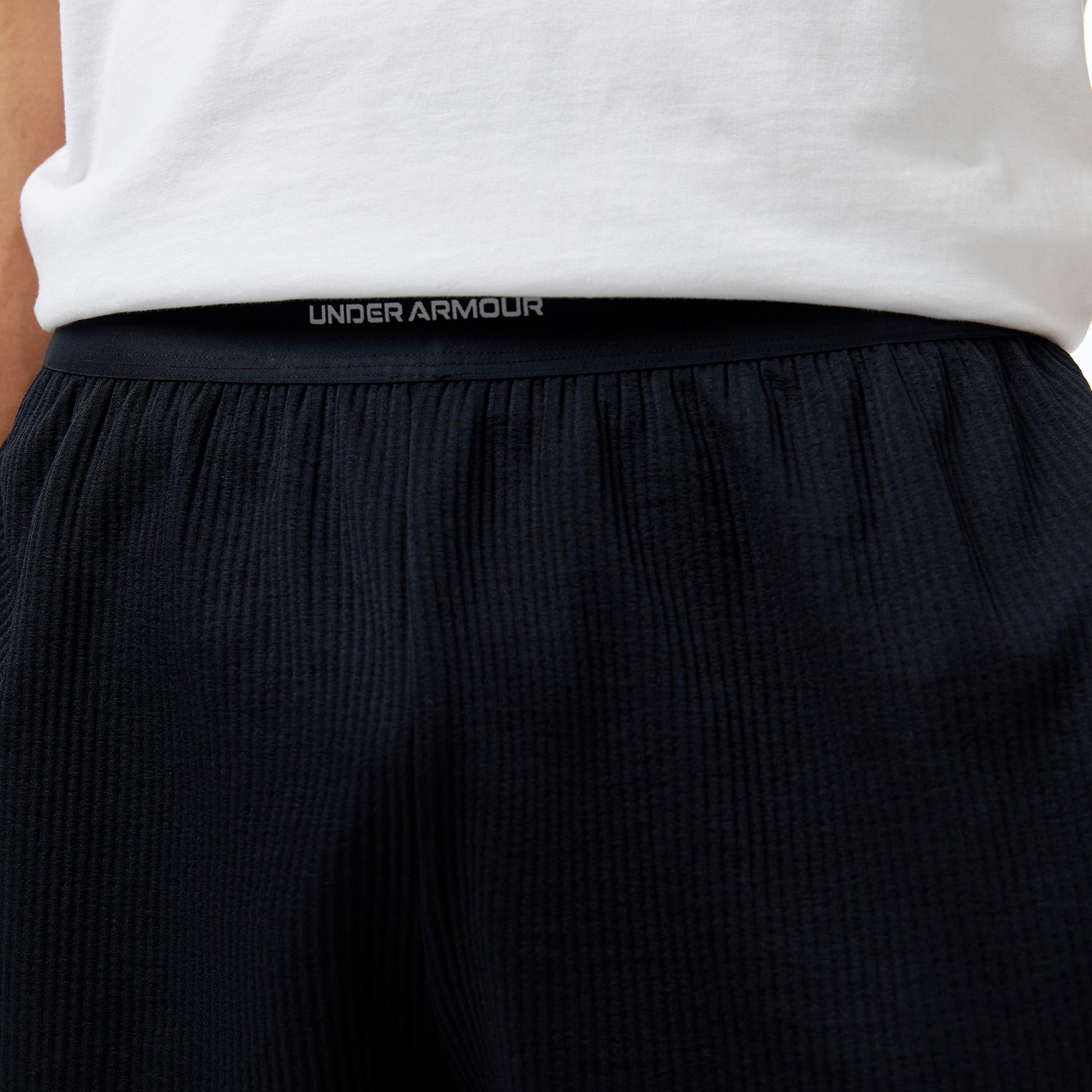 Under Armour Meridian Rib Kadın Siyah Antrenman Şortu