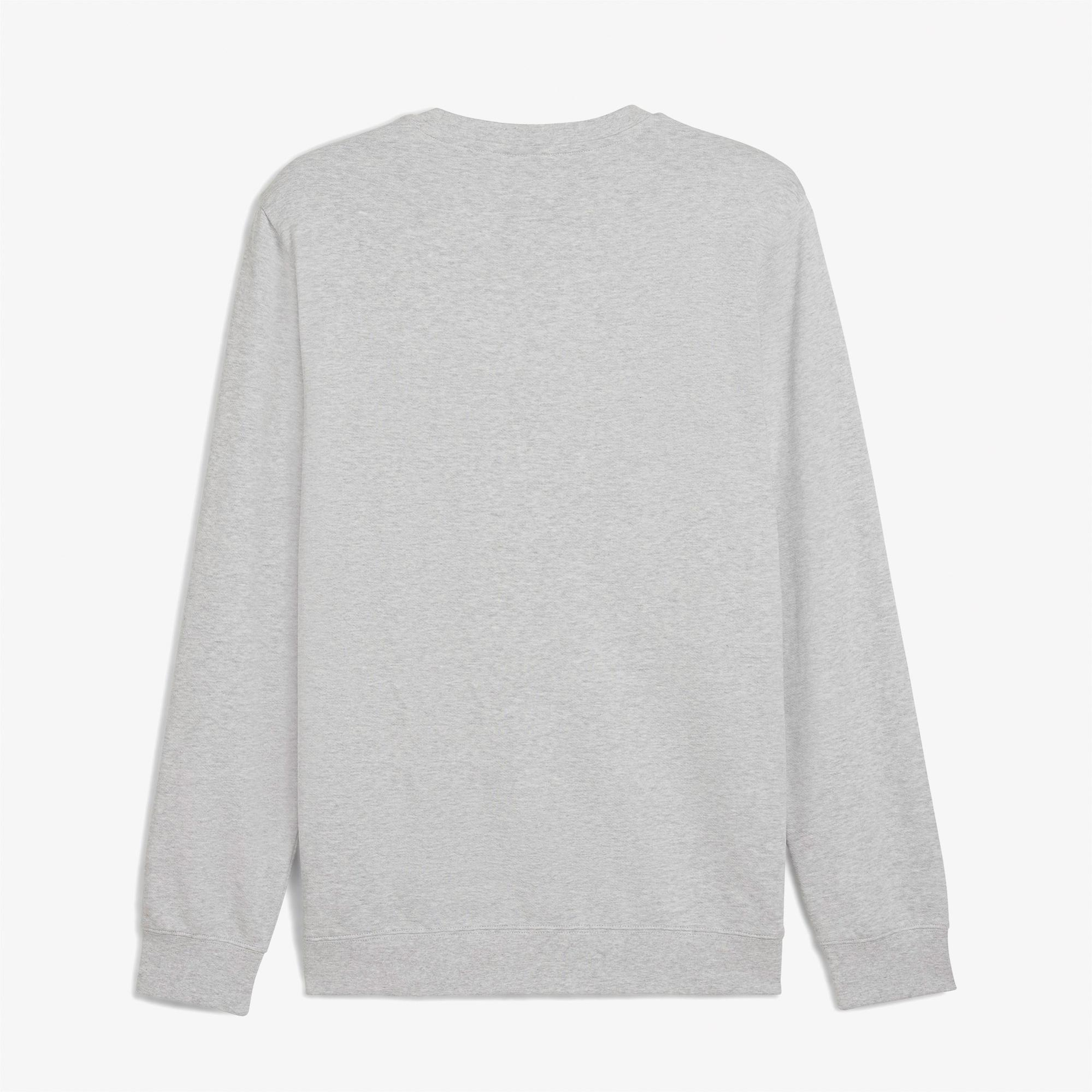 Puma Ess Elevated Crew Tr Erkek Gri Sweatshirt