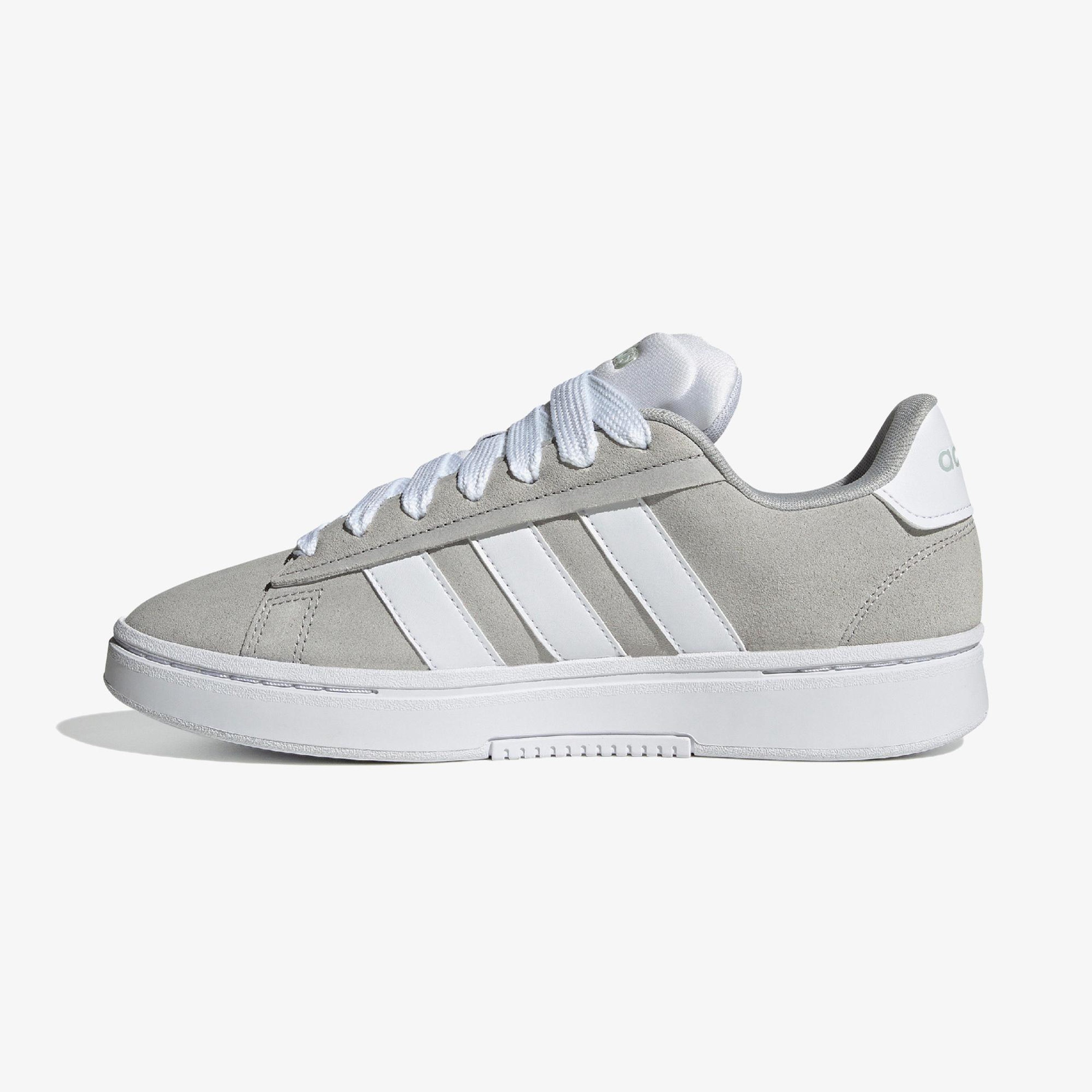 adidas Grand Court Alpha Erkek Gri Spor Ayakkabı