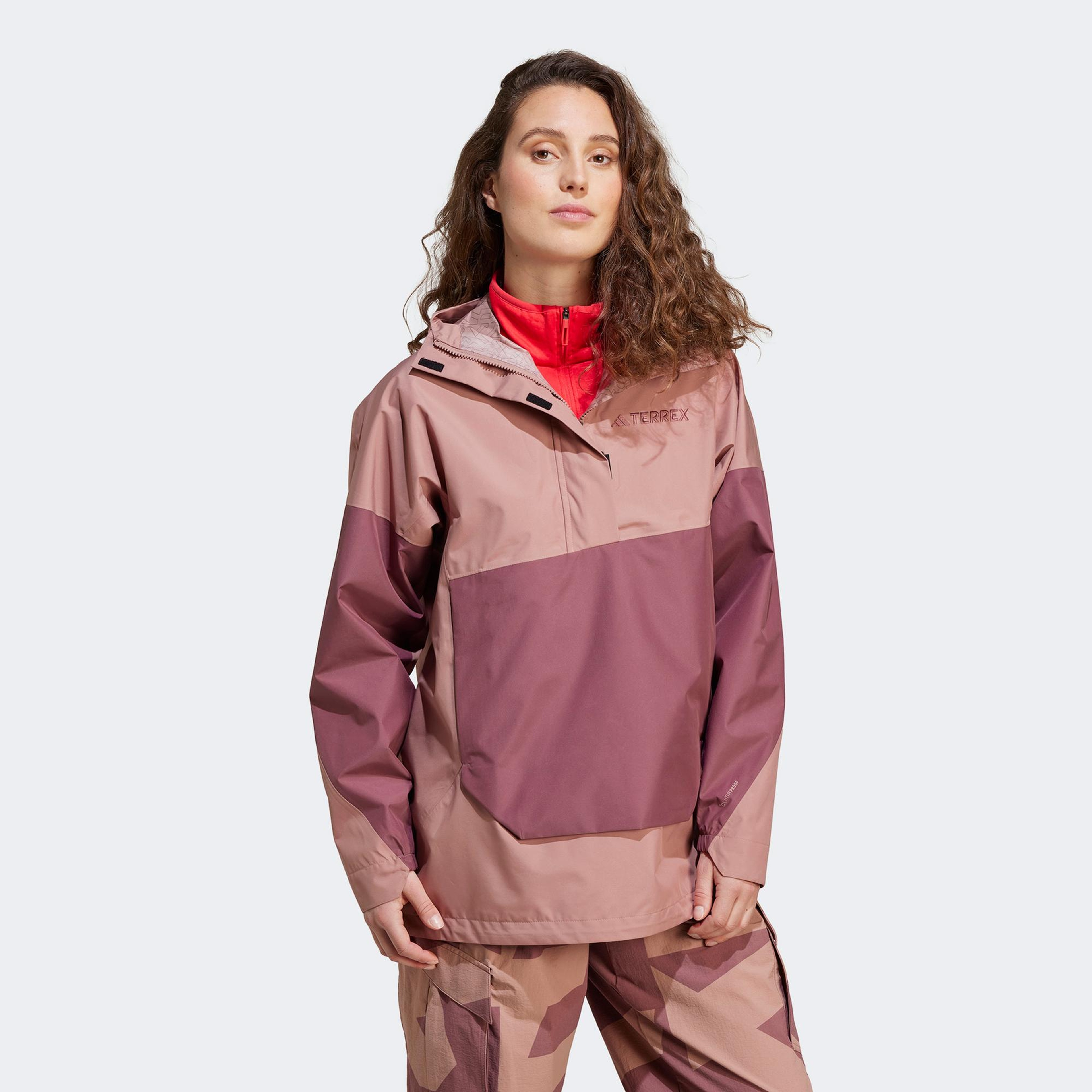 adidas W Xp 2.5 Anorak Kadın Pembe Outdoor Mont