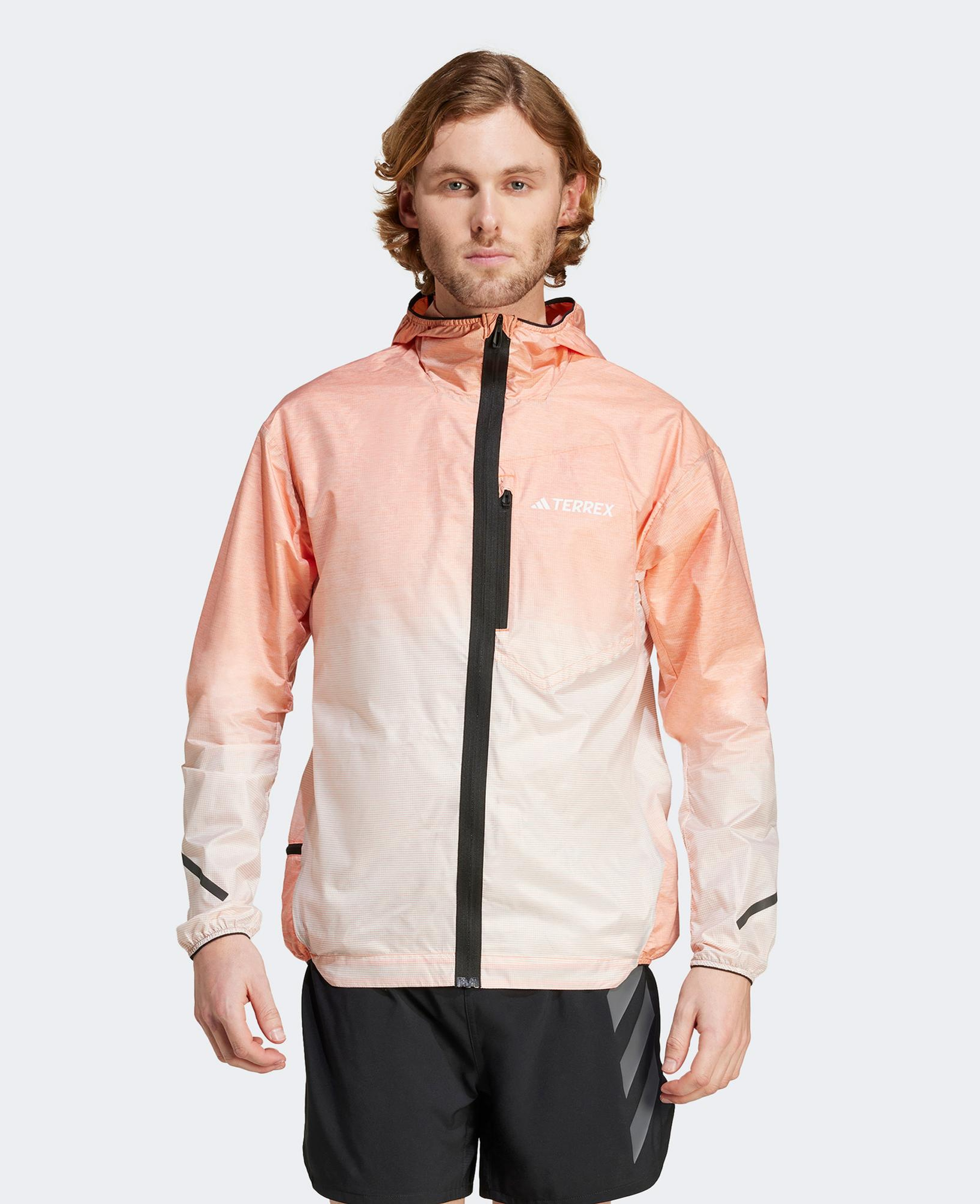 adidas Terrex Xperior Light Windweave Erkek Turuncu Koşu Rüzgarlık