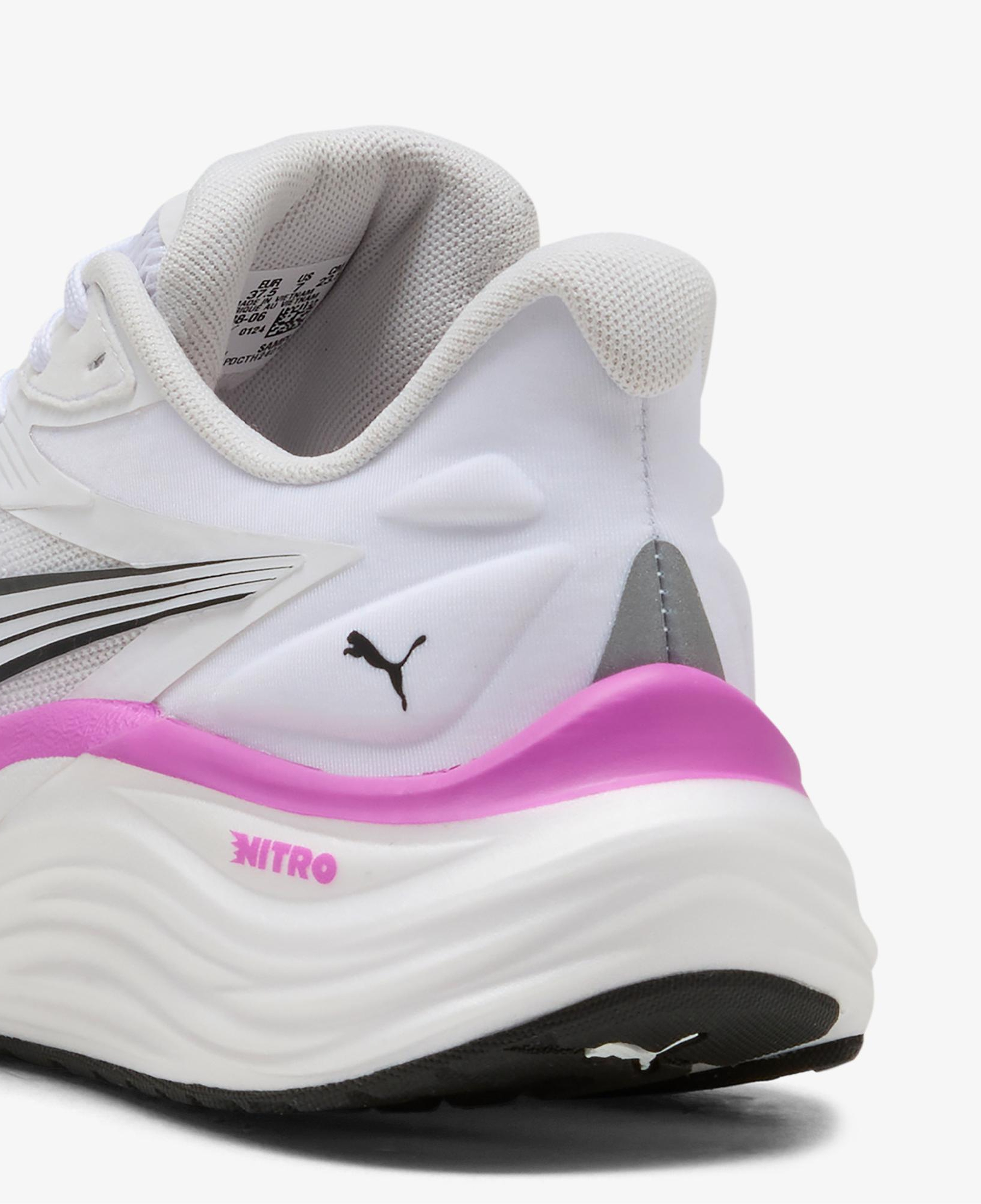 Puma Electrify Nitro 4 Kadın Beyaz Koşu Ayakkabısı